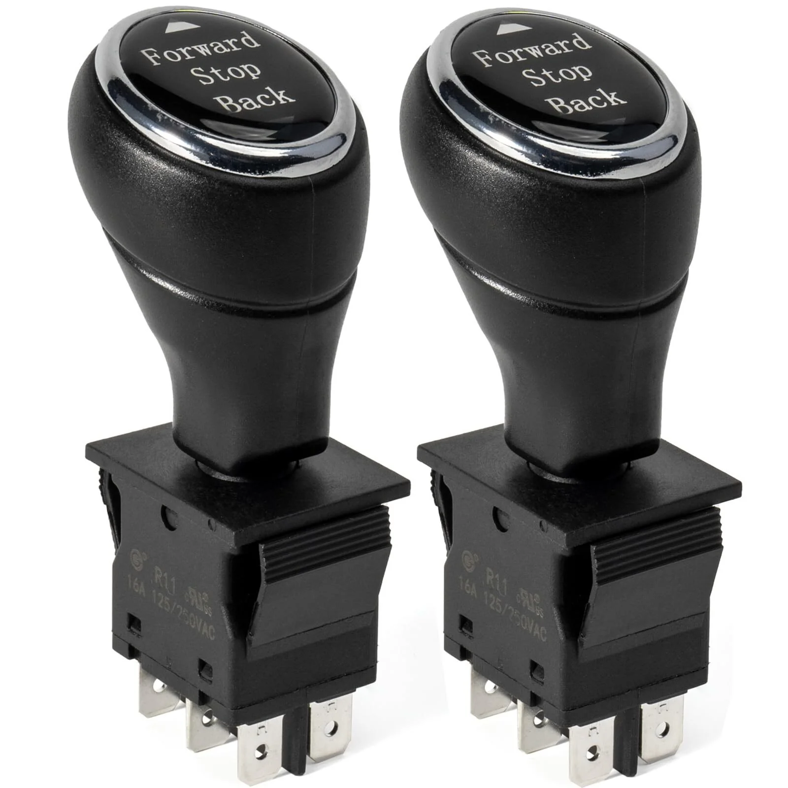 2 Pcs 6V 12V 24V Compatible Power Wheels Forward Stop Back Shift Switch - Image 6