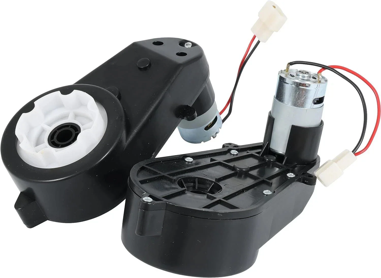 2 Pcs Kids Ride-On Car Gearbox with 550 12V Electric Motor 12000RPM - Image 5