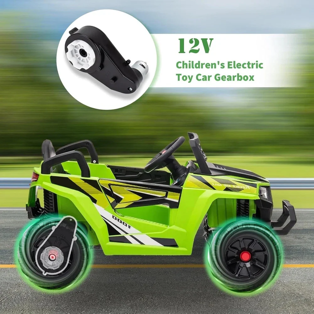 Set of 2 Kids Electric Ride-On Car Gearboxes with 550 12V Motor at 40000RPM - Image 5