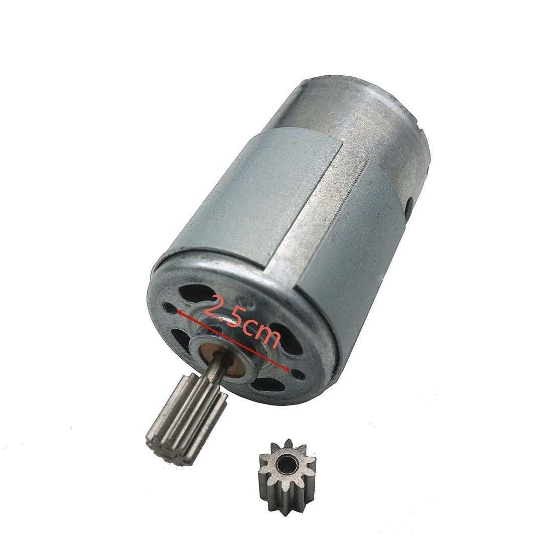 2 Pcs Universal RS550 12V Electric Motor 15000RPM with Accessories - Image 3