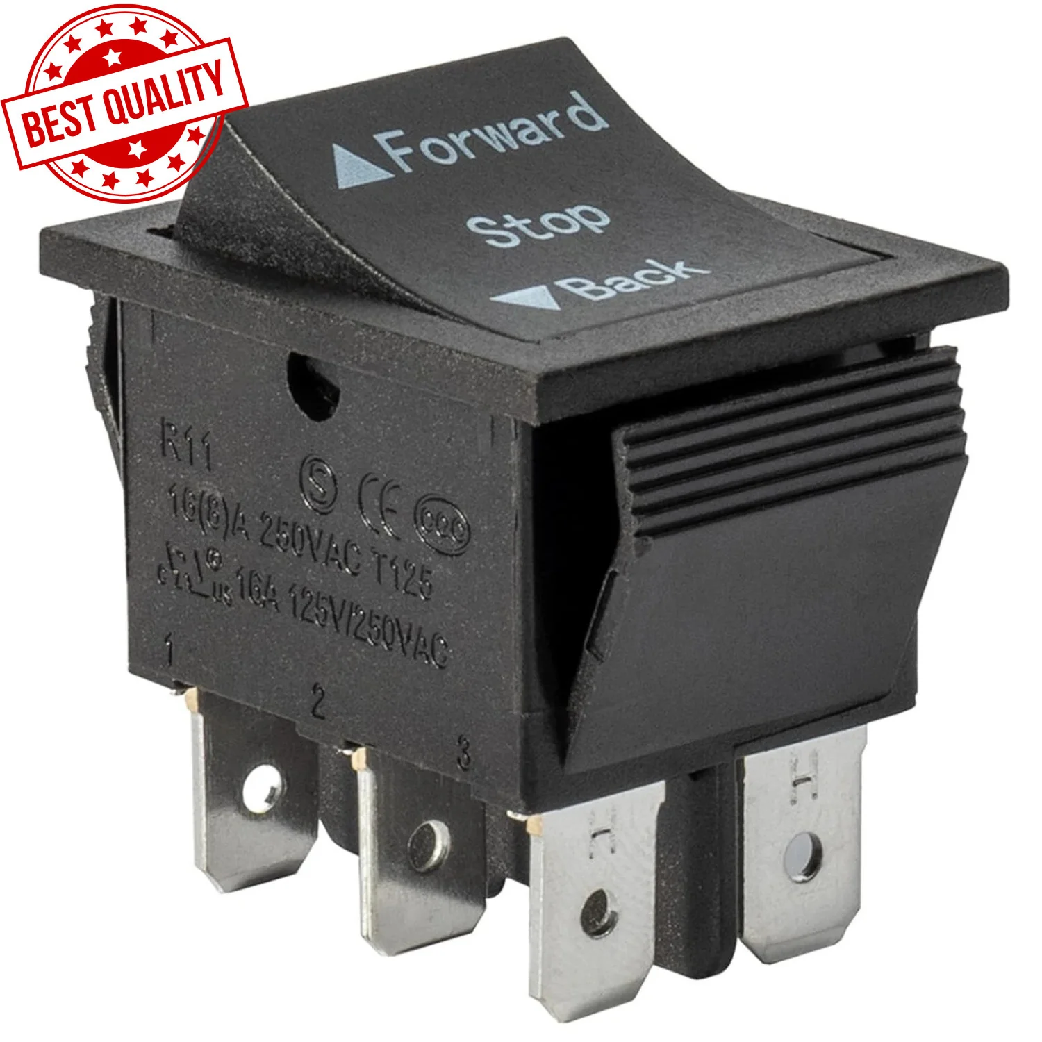 2 Pcs Universal Forward Reverse Switch Compatible with 6V 12V 24V Power Wheels