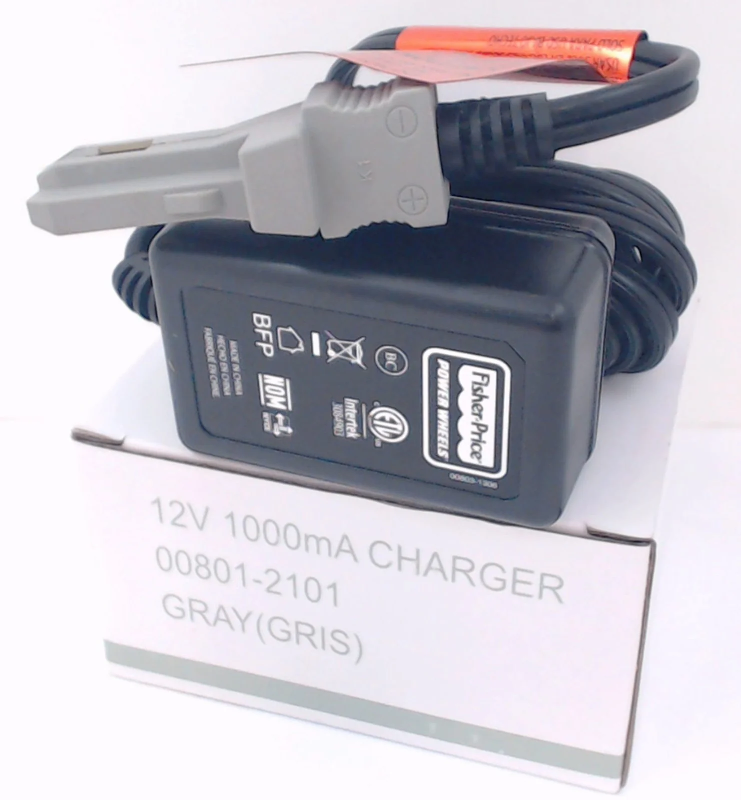 12V Grey Electric Ride-On Car with Battery and Charger, Power Wheels Model PK - Image 2