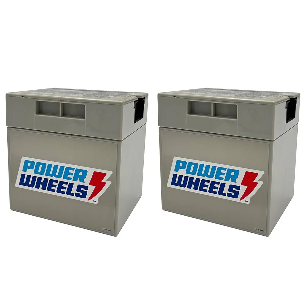 12V Rechargeable Battery for Power Wheels Gray 00801-1460