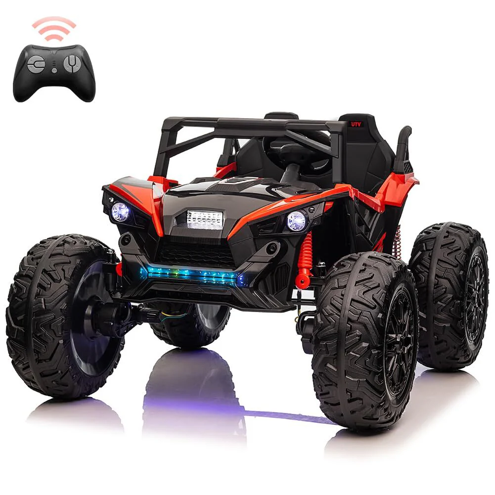 24V 2-Seater 4WD Electric Ride-On Truck for Kids with Remote Control - Image 8