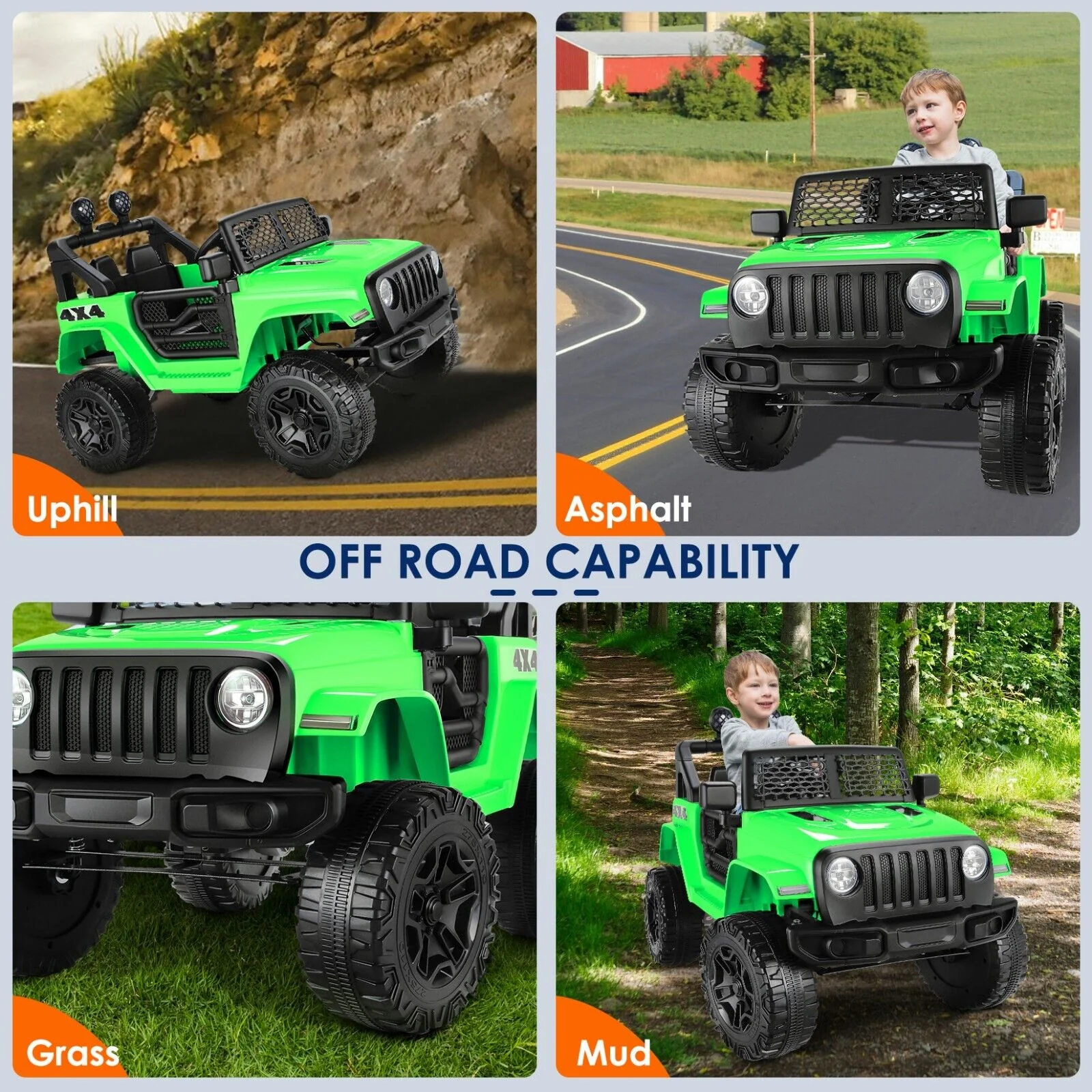 2-Seat Electric ATV Truck for Kids Ages 3-8: The Perfect Ride-On Car! - Image 82
