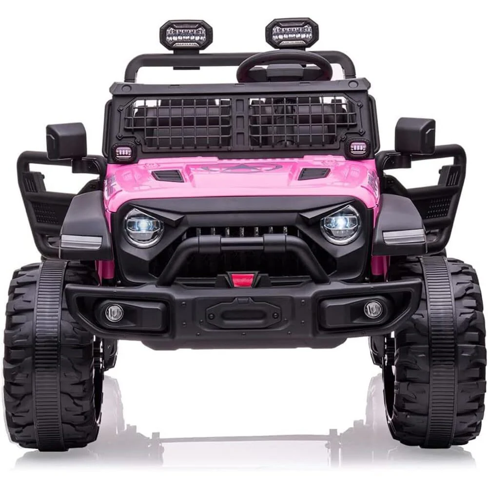 Kids 2-Seater 24V Battery-Powered Electric Ride-On Truck with Remote Control - Image 10