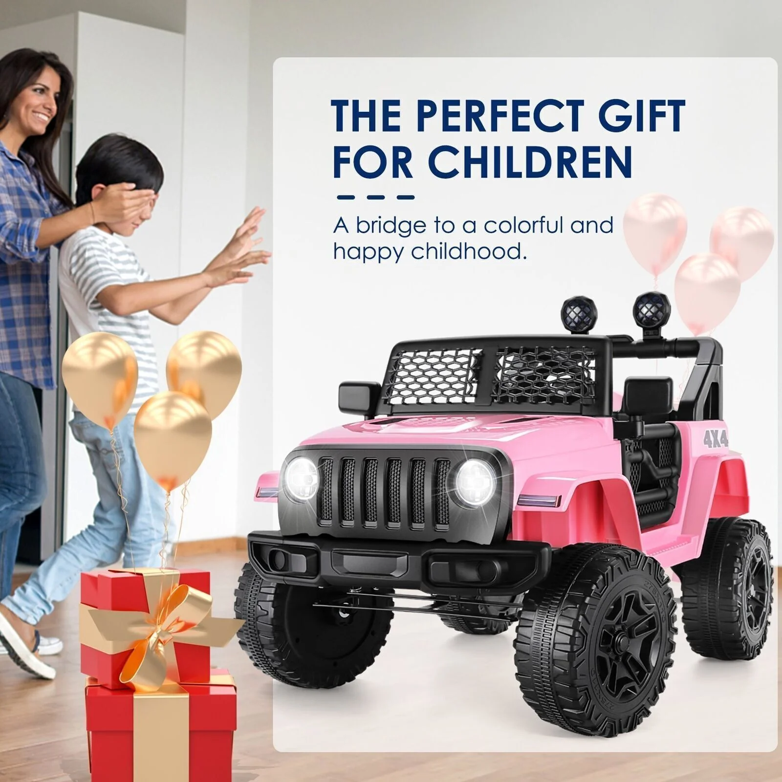 2-Seater 12V Electric Ride-On Car for Kids with Remote Control - Image 30