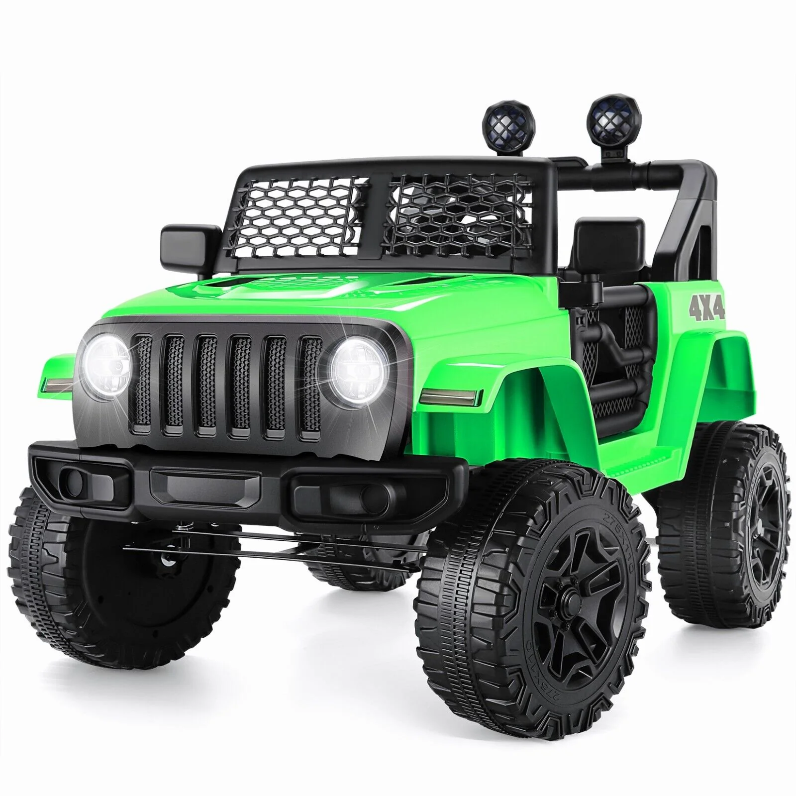 2-Seater 12V Ride-On Truck Toy with 2.4G Remote Control for Kids - Image 13