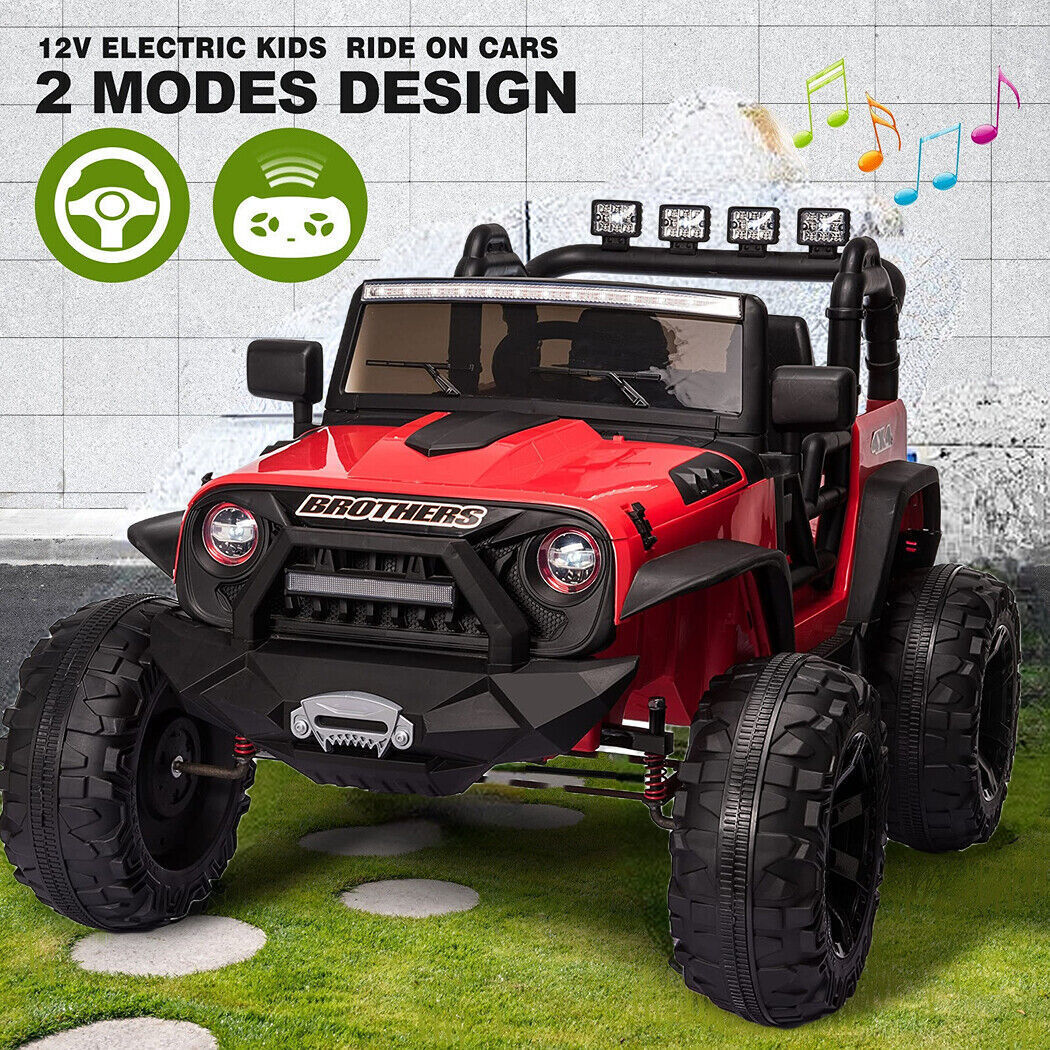 2-Seater 24V 400W Electric Ride-On Truck with Remote Control for Kids - Image 5