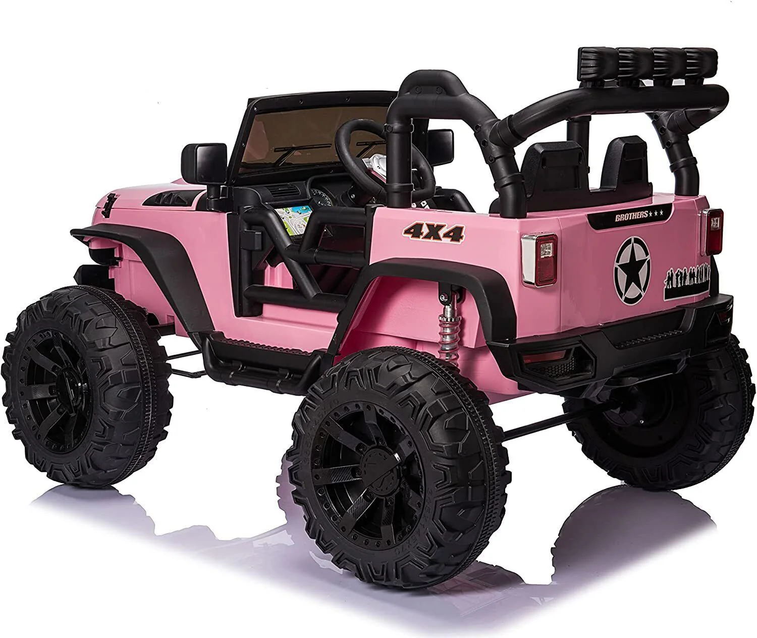 2-Seater 24V Electric Jeep for Kids with Remote Control, 3 Speeds, and LED Lights - Image 11