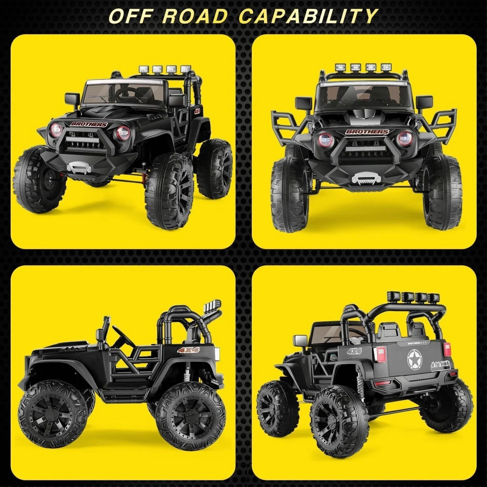 2-Seater 24V Electric Ride-On Car with Remote Control for Kids - 400W Power - Image 34