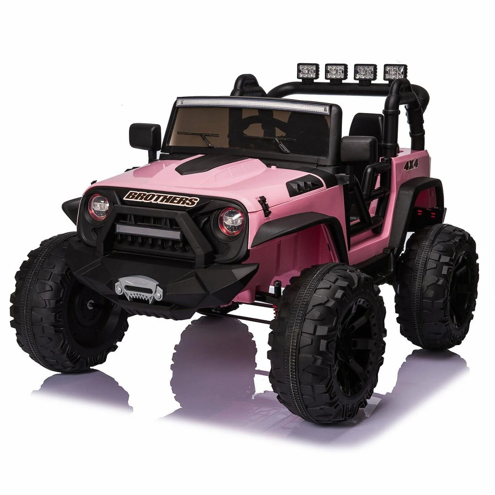 2-Seater 24V Electric Ride-On Toy Truck for Kids with Remote Control - Image 27