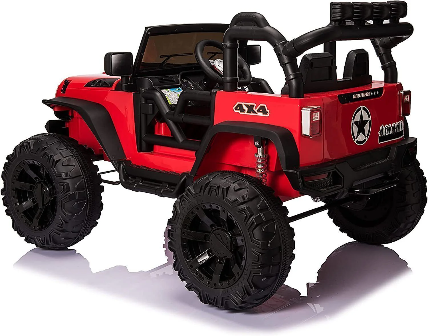 2-Seater 24V Electric Ride-On Toy Truck for Kids with Remote Control - 2x200W Power - Image 24