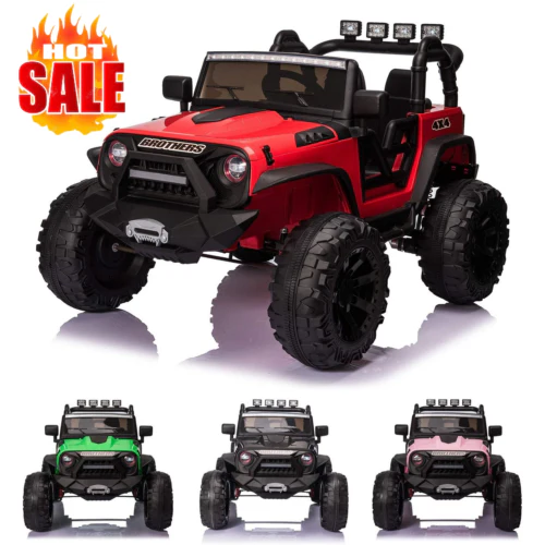 2-Seater 24V Electric Ride-On Truck for Kids with Parental Remote Control - Image 45