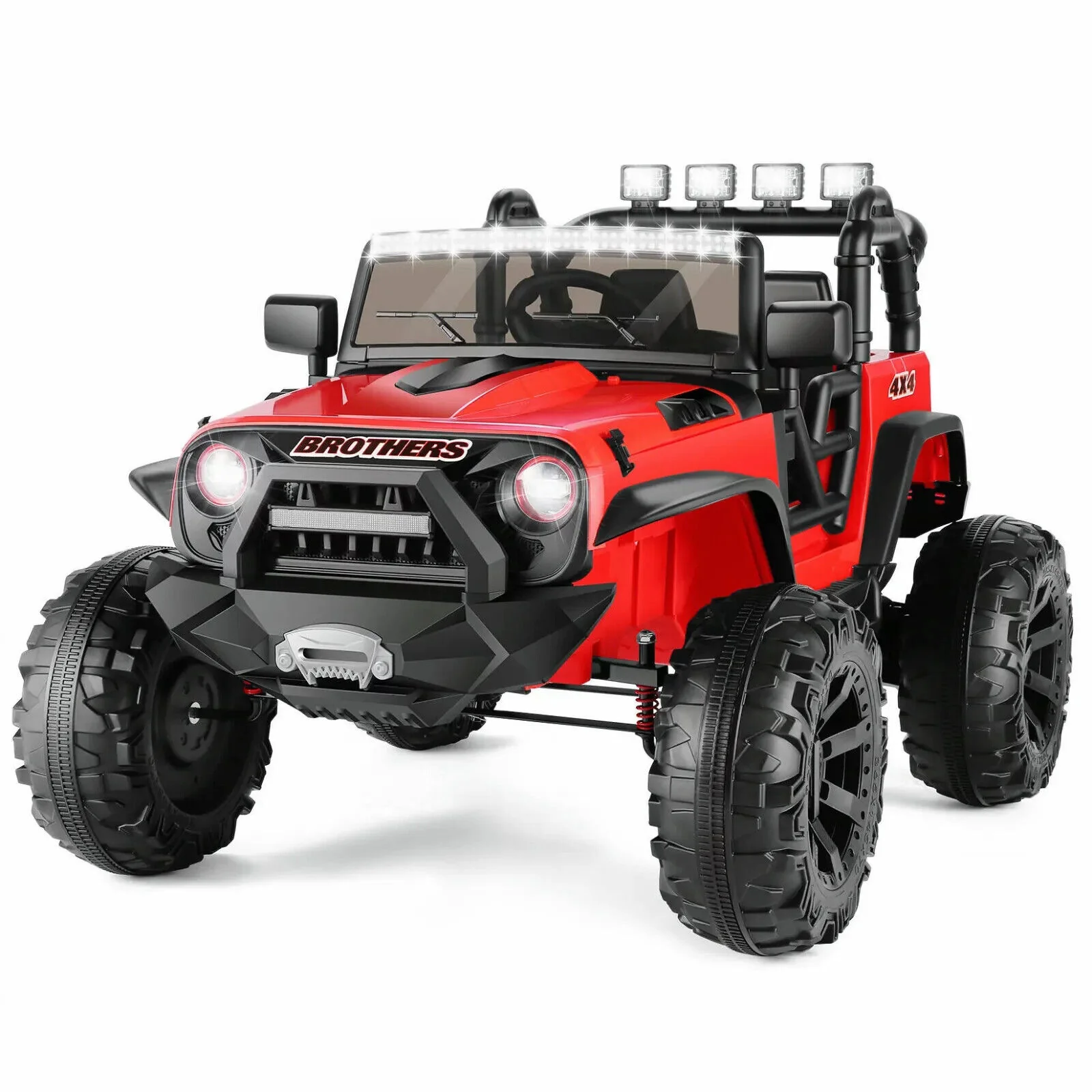 2-Seater 24V Electric Ride-On Truck for Kids with Parental Remote Control - US Version - Image 20
