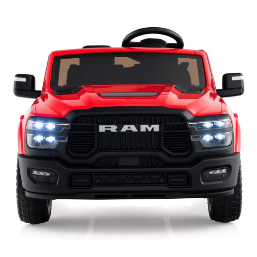 24V Licensed Ram Truck Ride-On Toy for Two with Remote Control and Music - Image 8