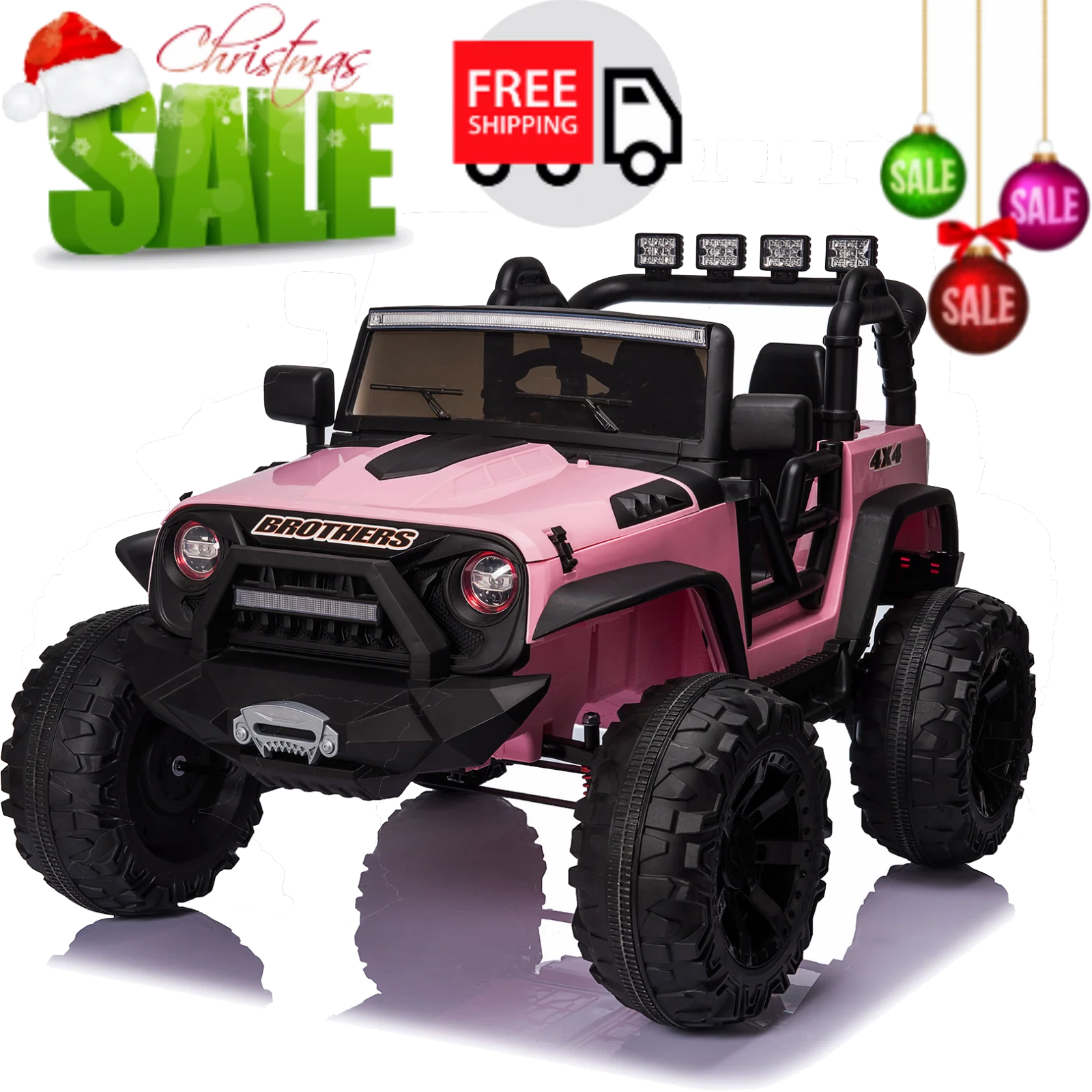 2-Seater 400W Electric Jeep for Kids with Bluetooth and Remote Control - Image 5