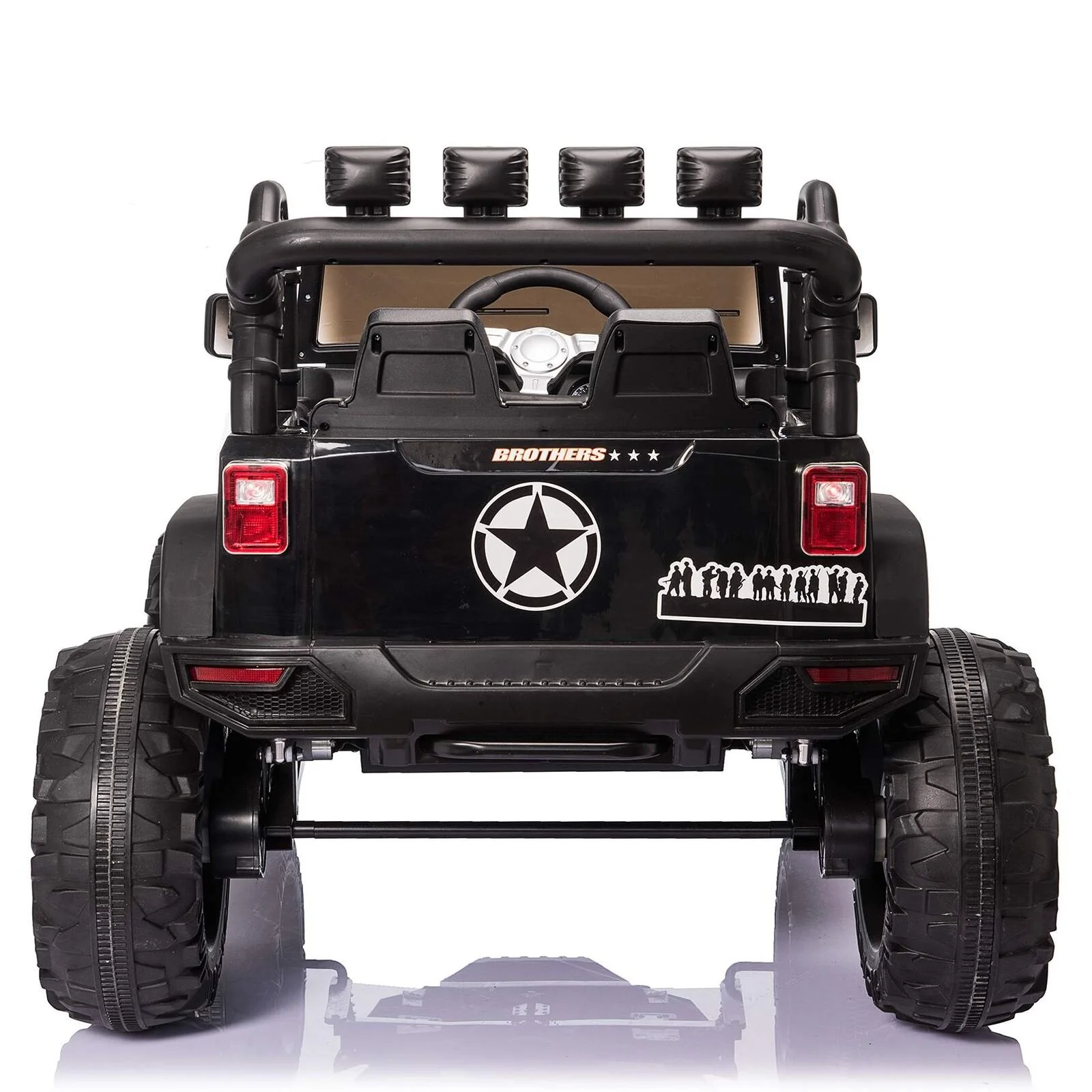 2-Seater Electric Motorized Truck Toy for Kids - 400W 24V with Remote Control - Image 7