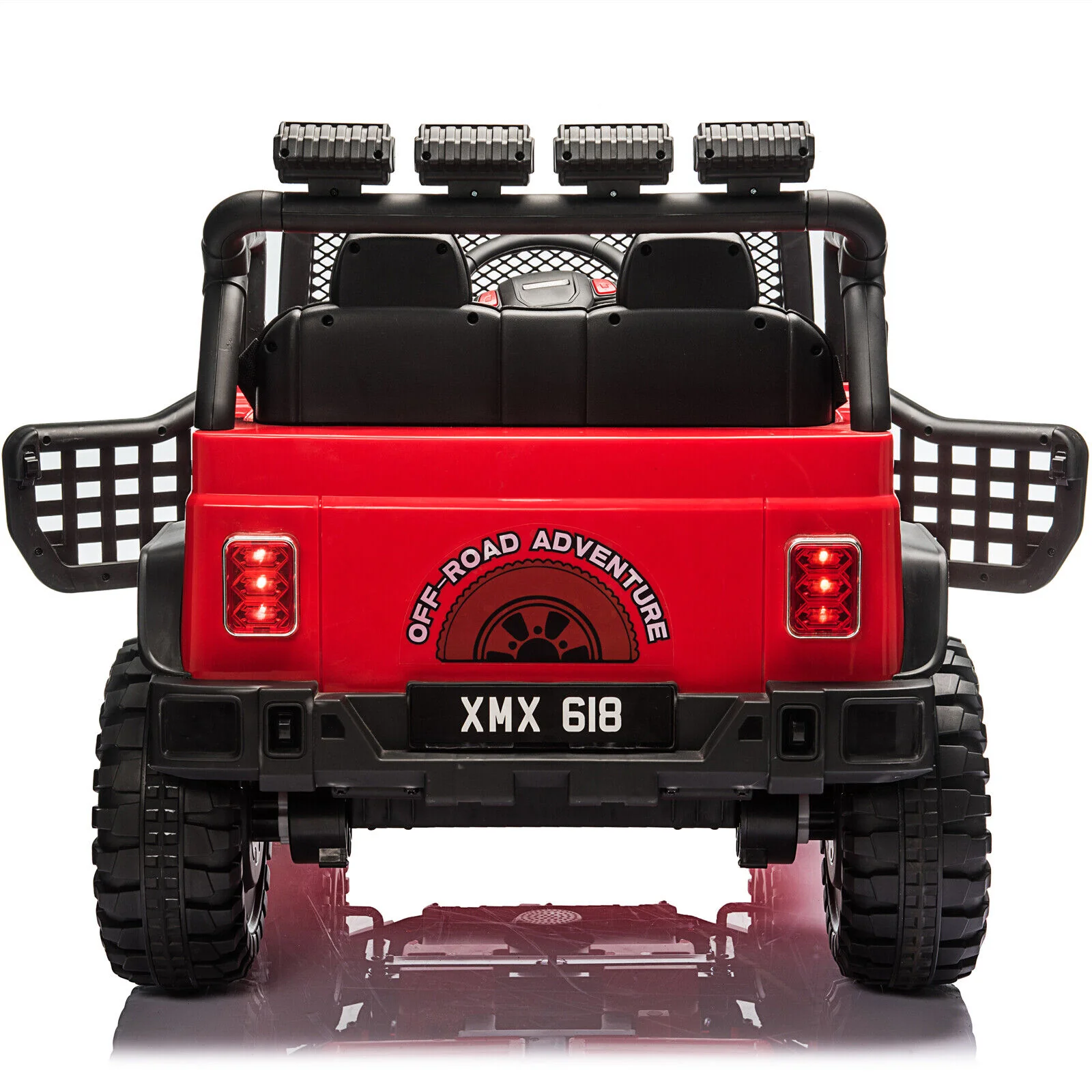 2-Seater Electric Ride-On Car for Kids with RC Control, MP3 Player, and Realistic Jeep Design - Image 12