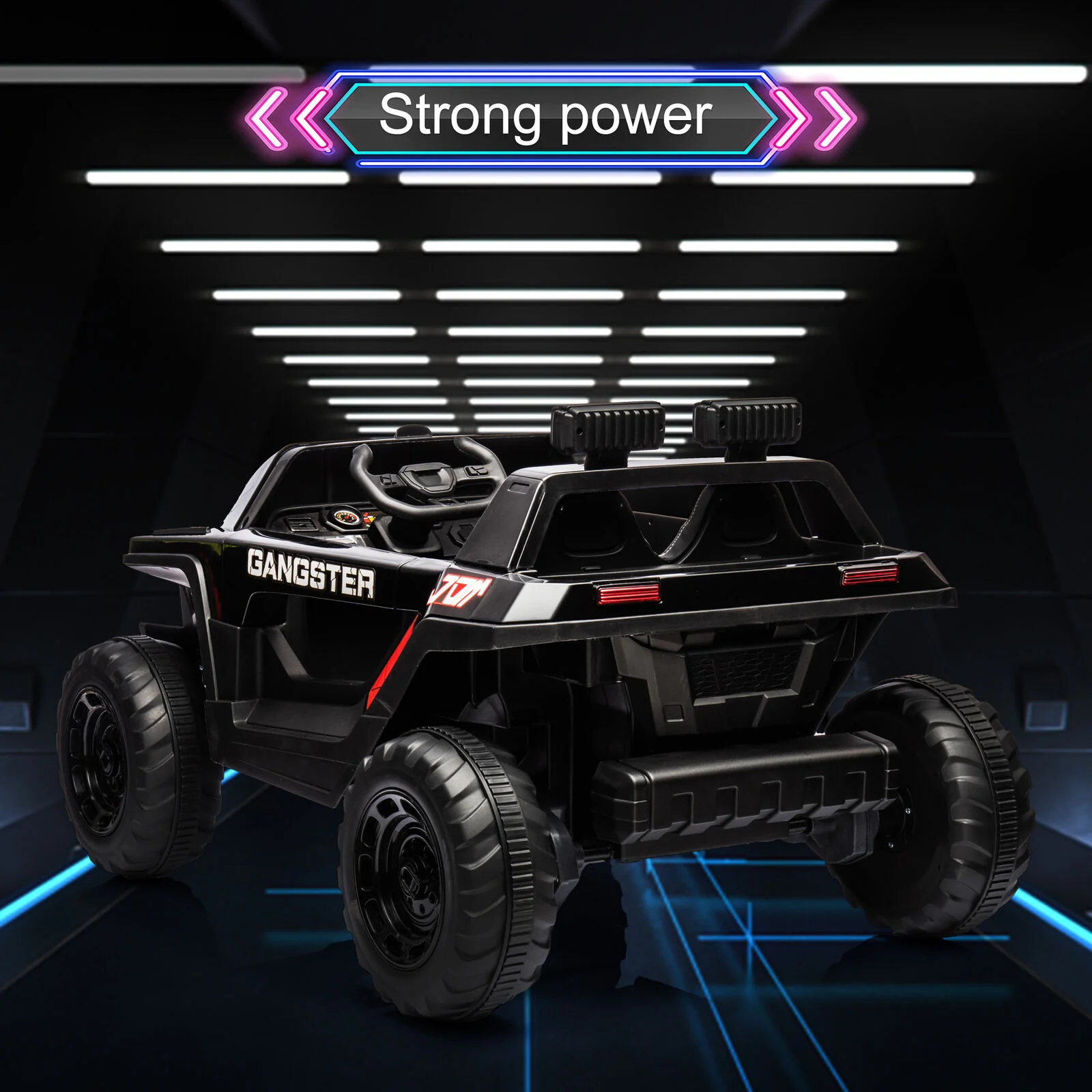 2-Seater Electric Ride-On Car for Kids with Remote Control - 24V Power and 4 Wheels - Image 15