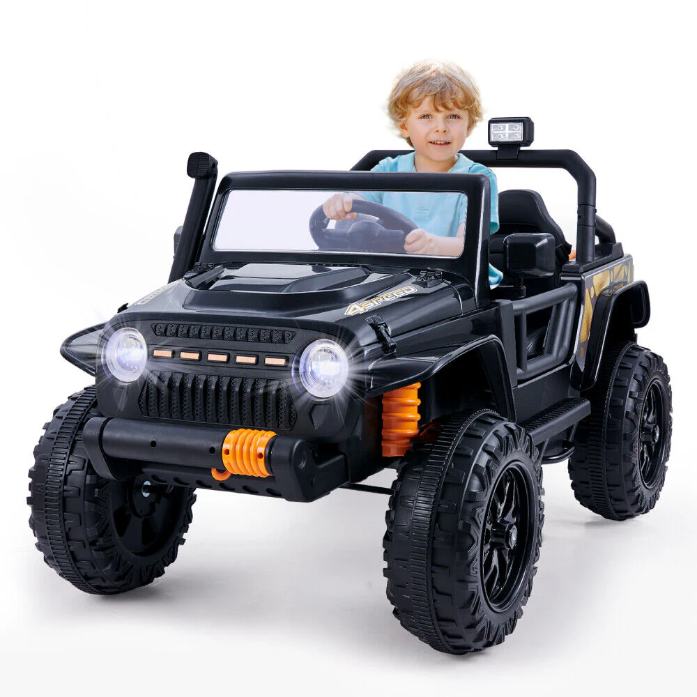 2-Seater Electric Ride-On Car for Kids with Remote Control and Music - 12V Battery Powered - Image 12