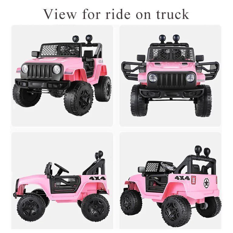 2-Seater Electric Ride-On Car for Kids with Remote Control and USB Port - 12V 7AH - Image 12