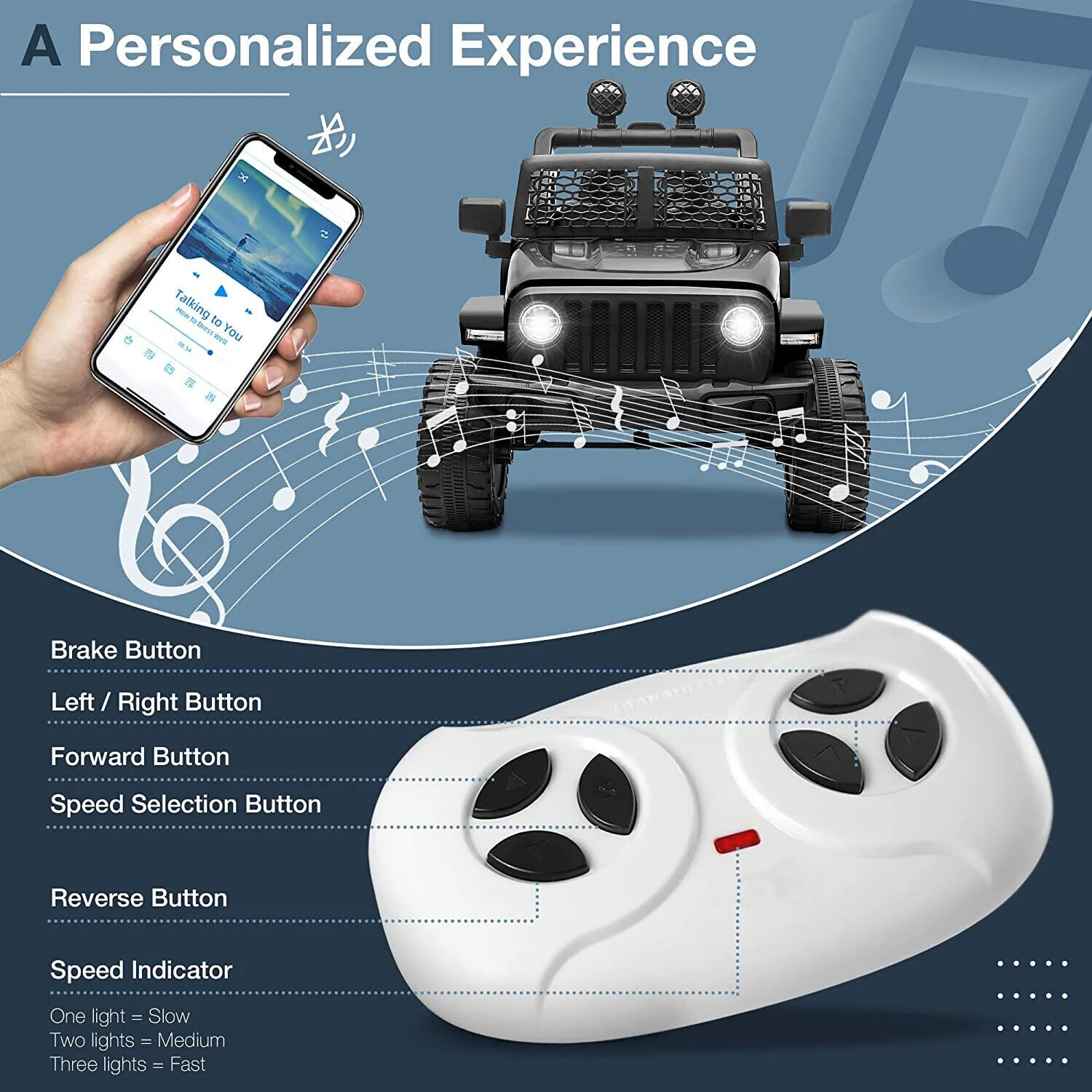 2-Seater Electric Ride-On Car for Kids with Remote Control, MP3 and USB Capabilities - Image 20