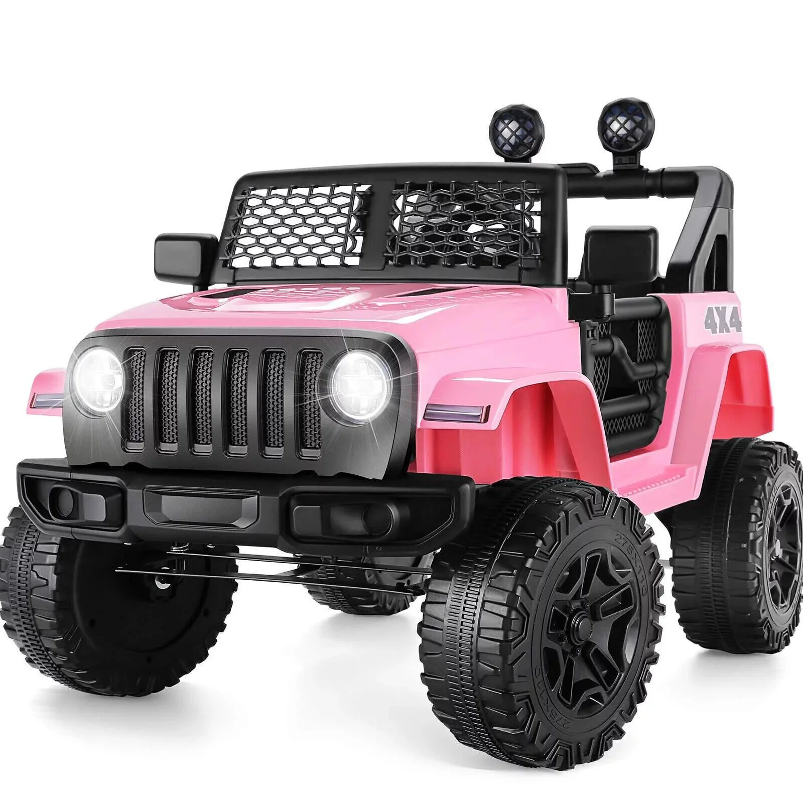 2-Seater Electric Ride-On Car with Remote Control, MP3 Player, and Realistic Truck Design for Kids (12V) - Image 23