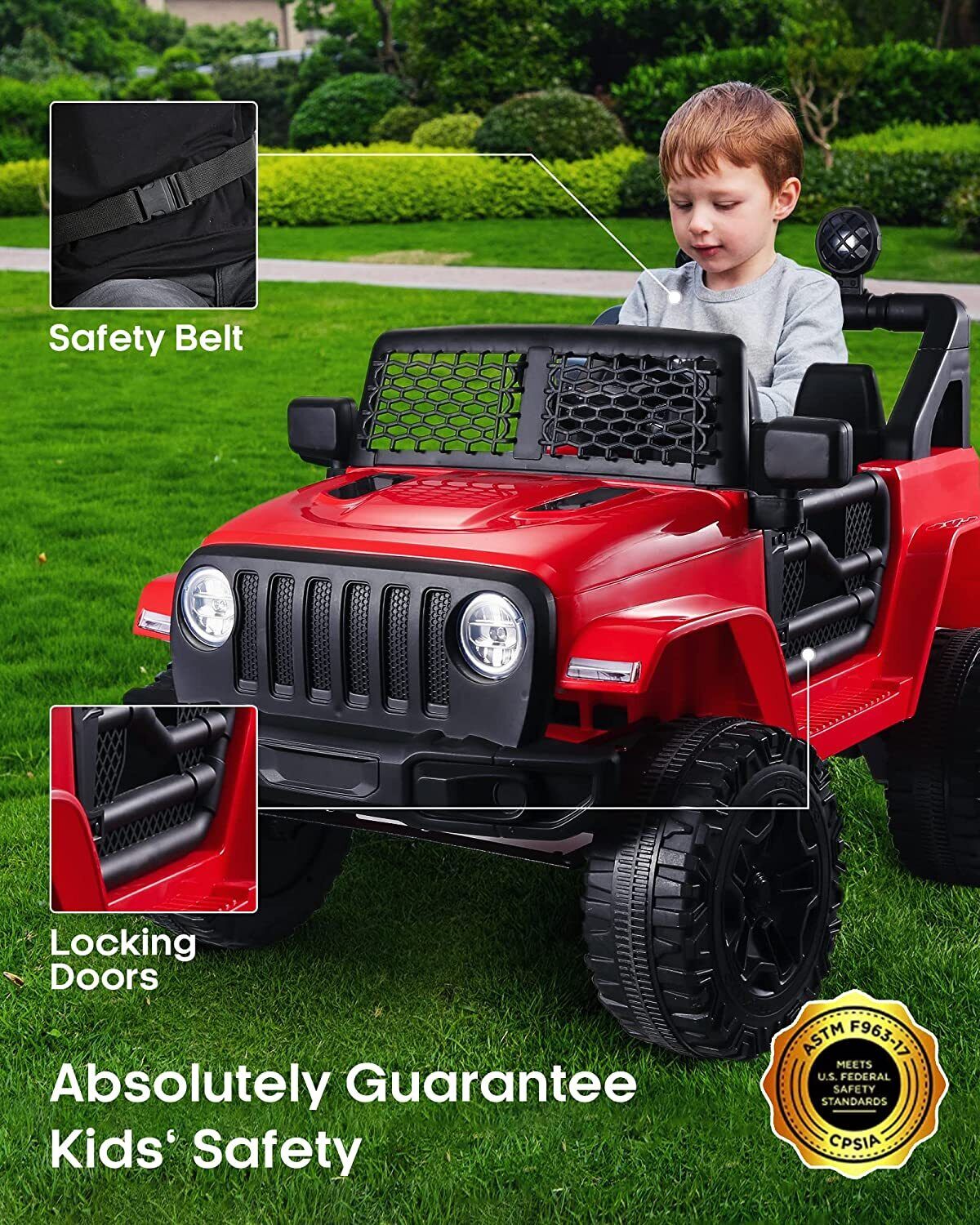 2-Seater Electric Ride-On SUV Truck for Kids with Remote Control and Music - Image 22