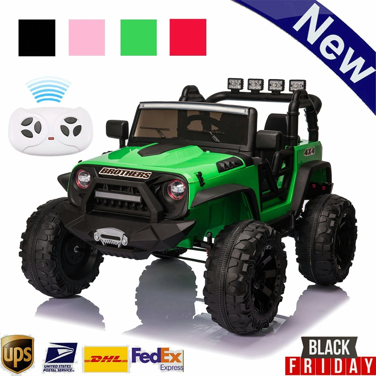 2-Seater Electric Ride-On Truck for Kids - A+ Quality Kids Vehicle - Image 12