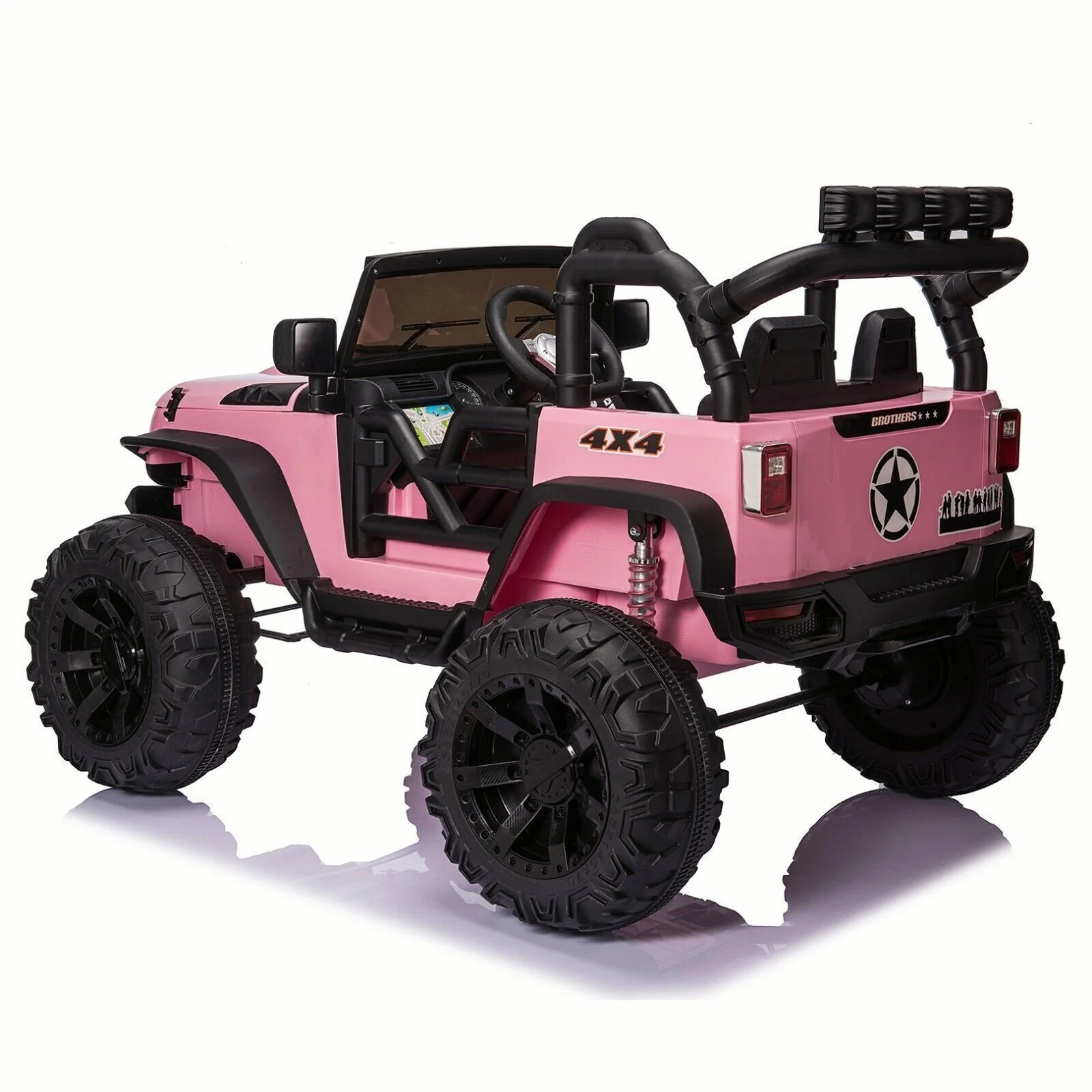 2-Seater Electric Ride-On Truck for Kids with Bluetooth and Remote Control - 24V - Image 28