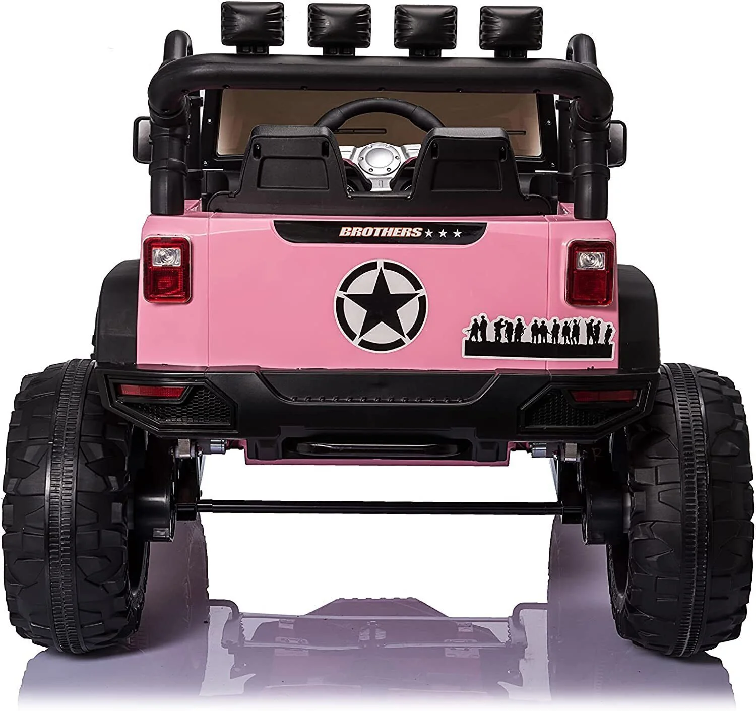 2-Seater Kids Electric Jeep with Remote Control, 3 Speeds, and Music - Suitable for USA - Image 11