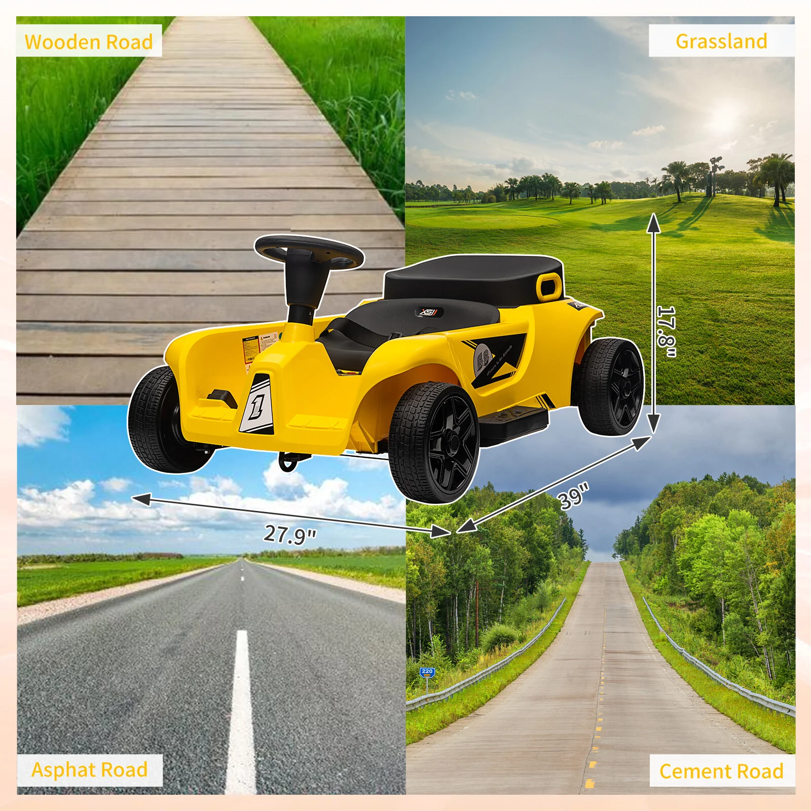 2-Seater 24V Electric Ride-On Car Toy with Remote Control for Kids - Image 19