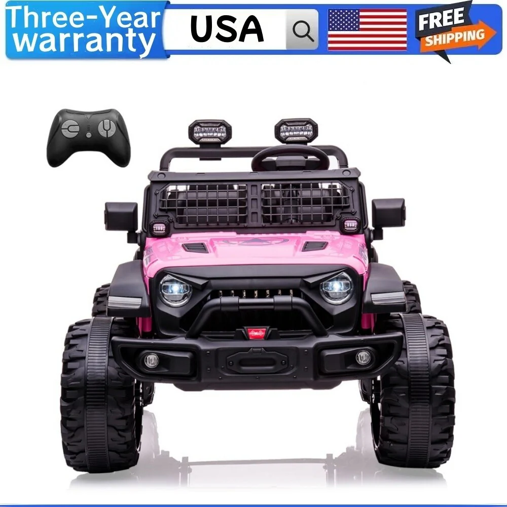 2-Seater Kids Electric Ride-On Truck 24V Battery Powered with Remote Control - Image 8