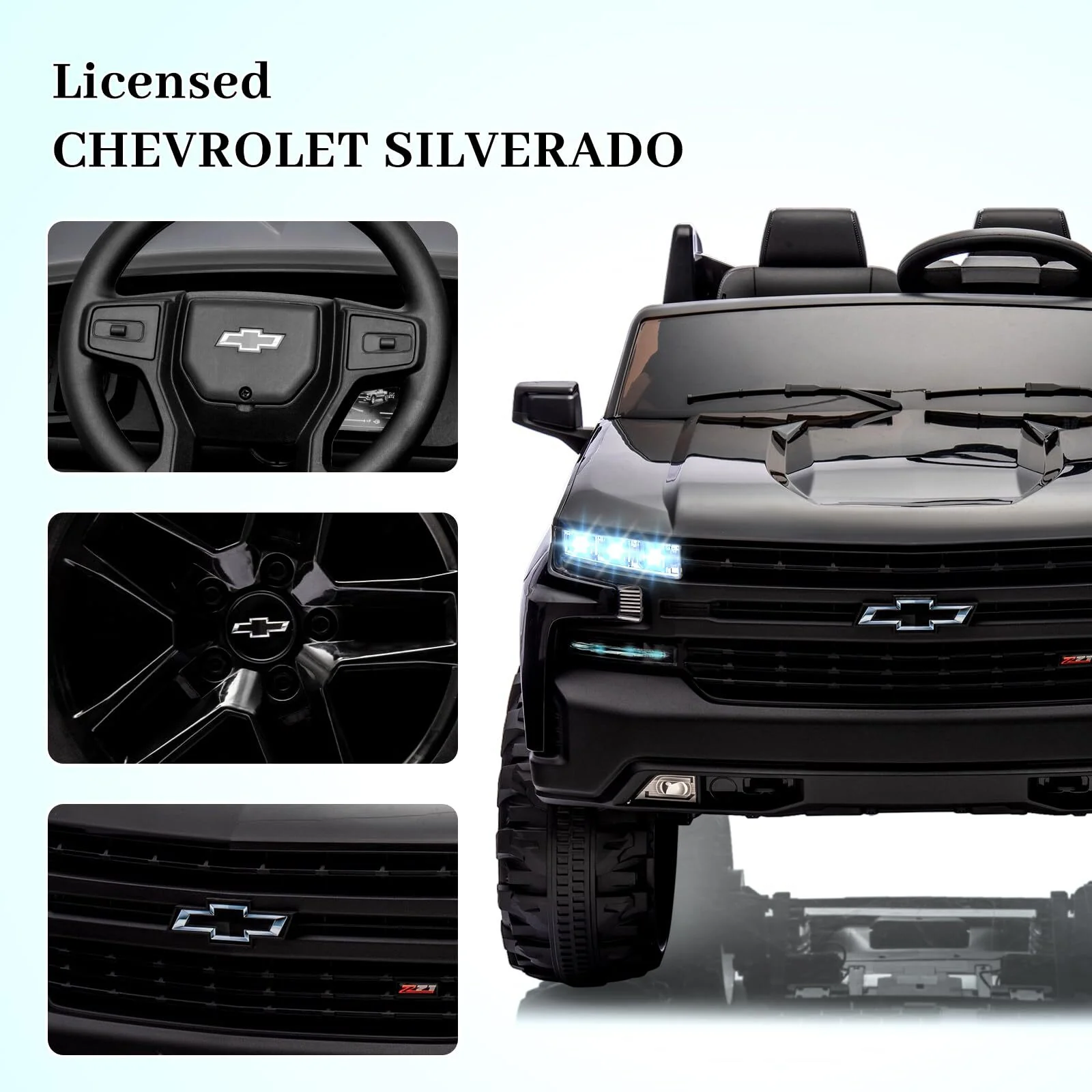 2-Seater Kids Electric Ride-On Truck 24V Battery with Remote Control Toy - Image 8