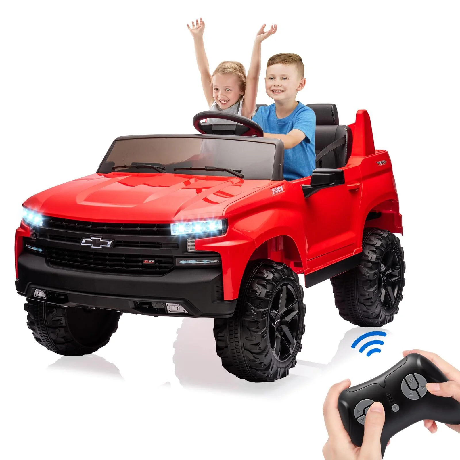 2-Seater Kids Electric Ride-On Truck 24V Battery Powered with Remote Control - Image 2