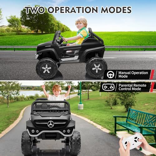 2-Seater Kids Electric Ride-On Truck 24V Battery Powered Car with Remote Control - Image 10