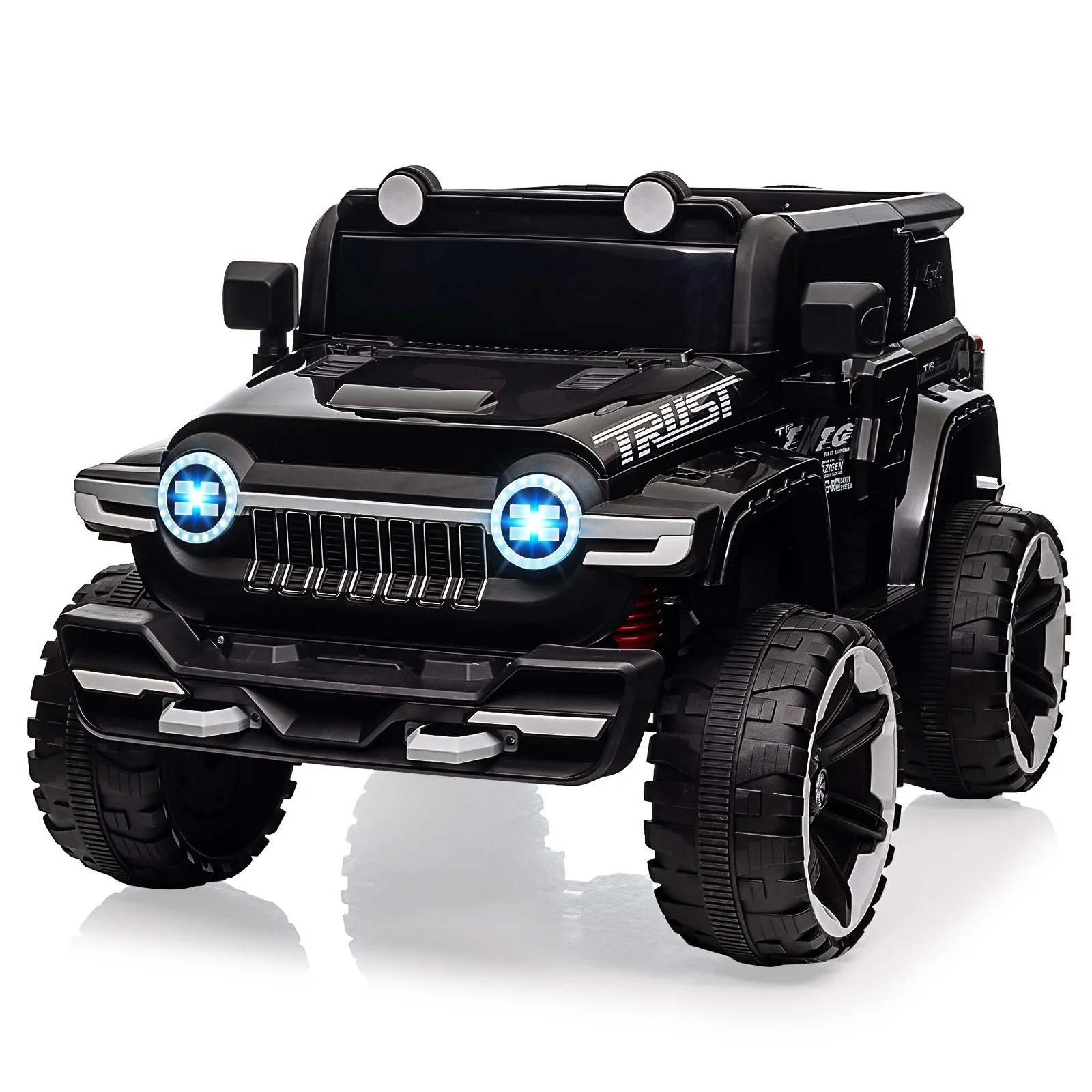 12V Battery-Powered 2-Seater Kids Electric Ride-On Truck Car with Remote Control - Image 2