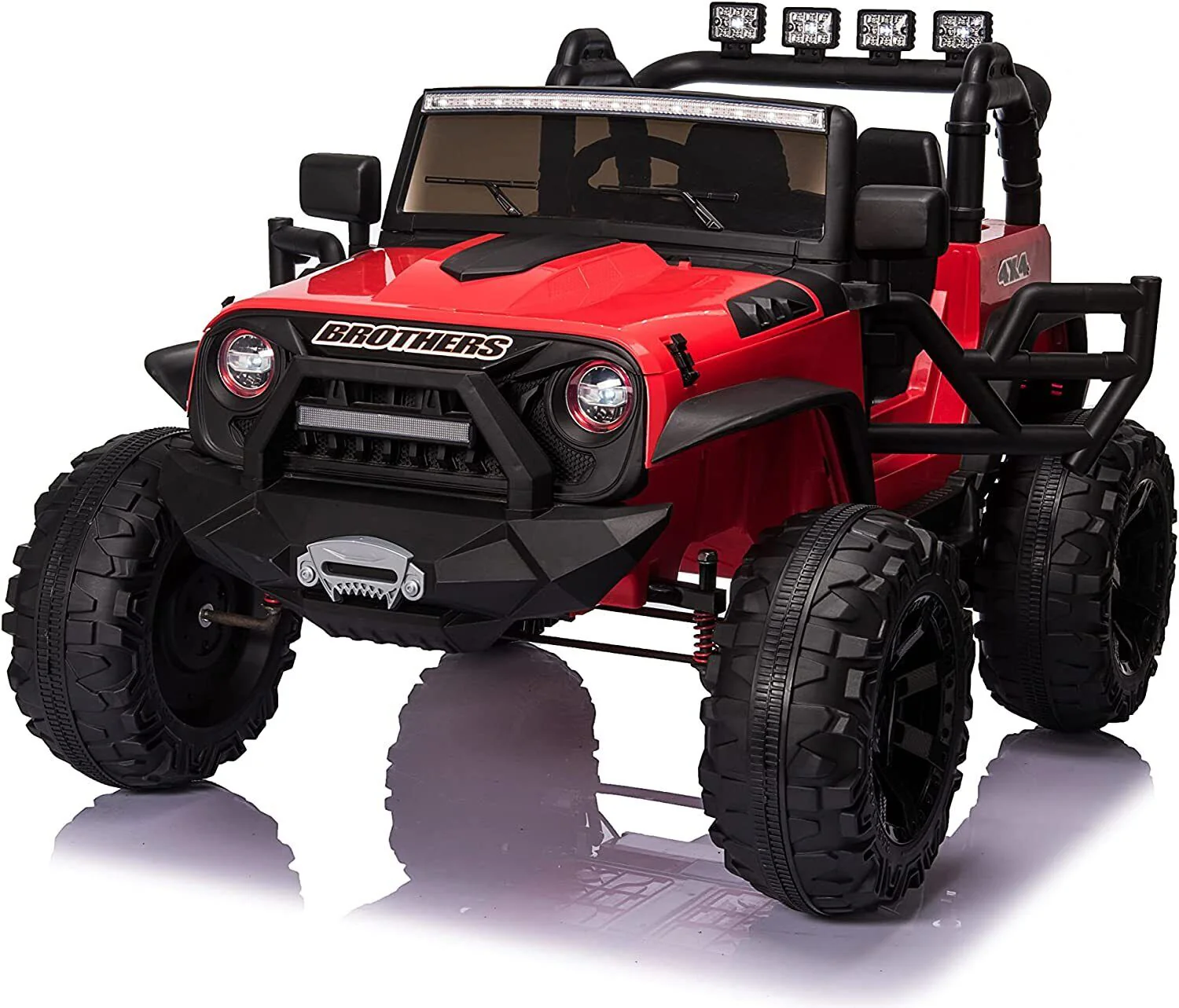 2-Seater Kids Ride On Truck with Parent Remote Control and 200W Motors - Image 17