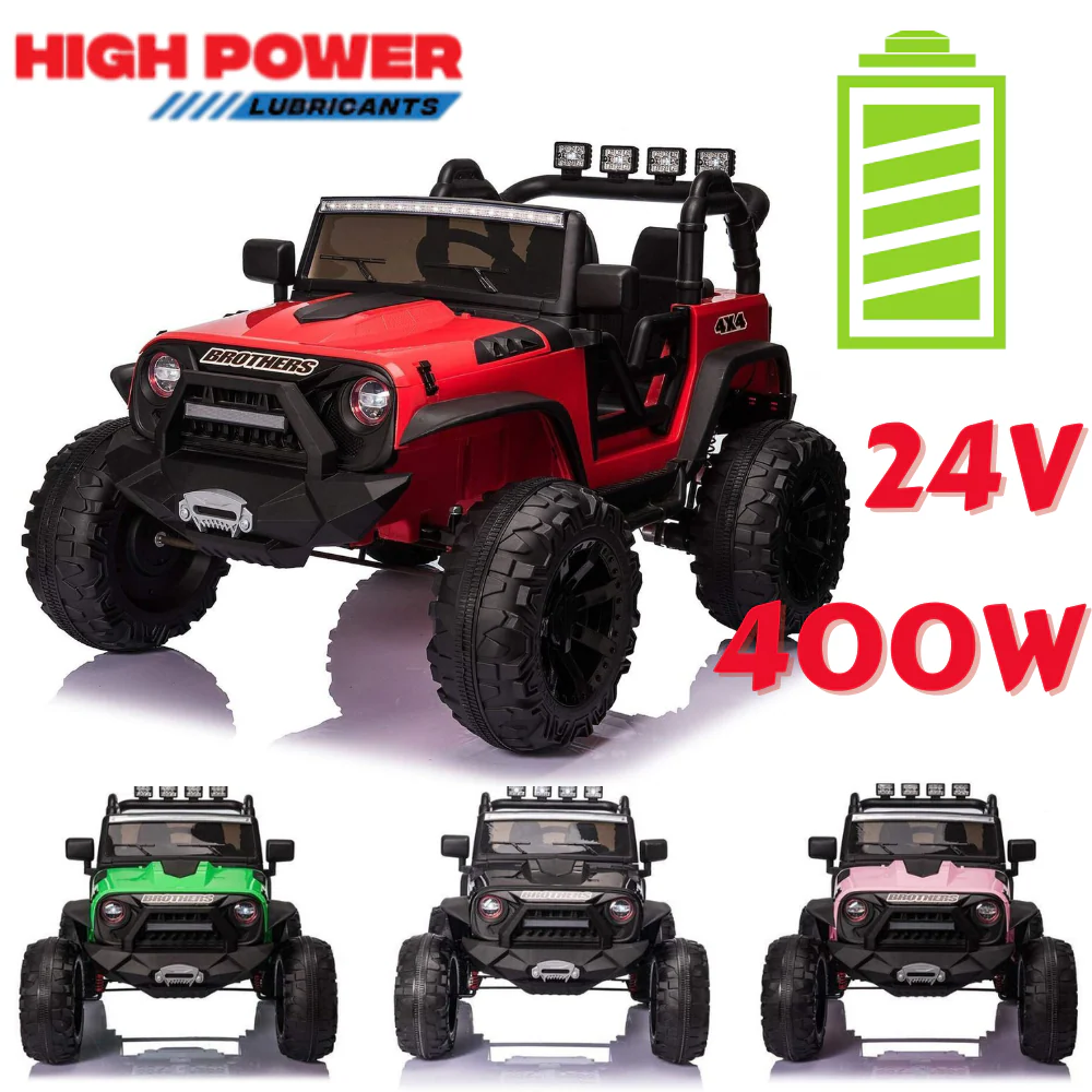 2-Seater Kids Ride On Truck with Remote Control and Powerful 200W Motors - Fun Toy Car for Children - Image 4