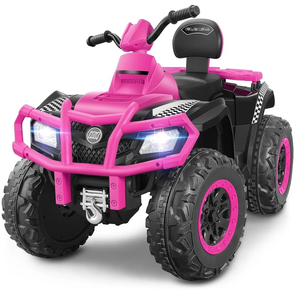 2-Seater Ride-On ATV for Big Kids - 4-Wheeler Quad Toy with 10AH Battery - Image 7