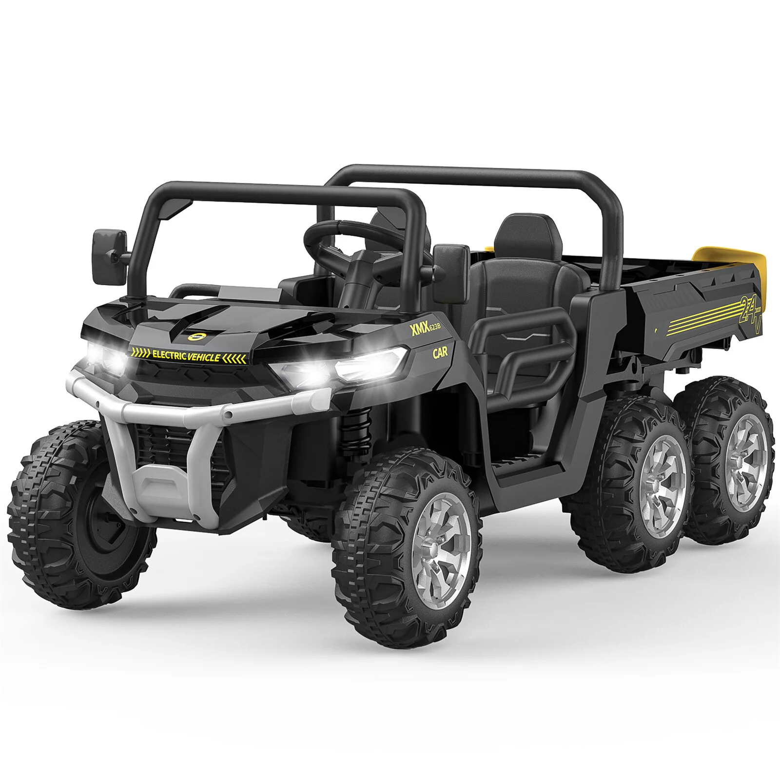 24V 2-Seater Electric Kids Ride-On Dump Truck with Remote Control - Image 19