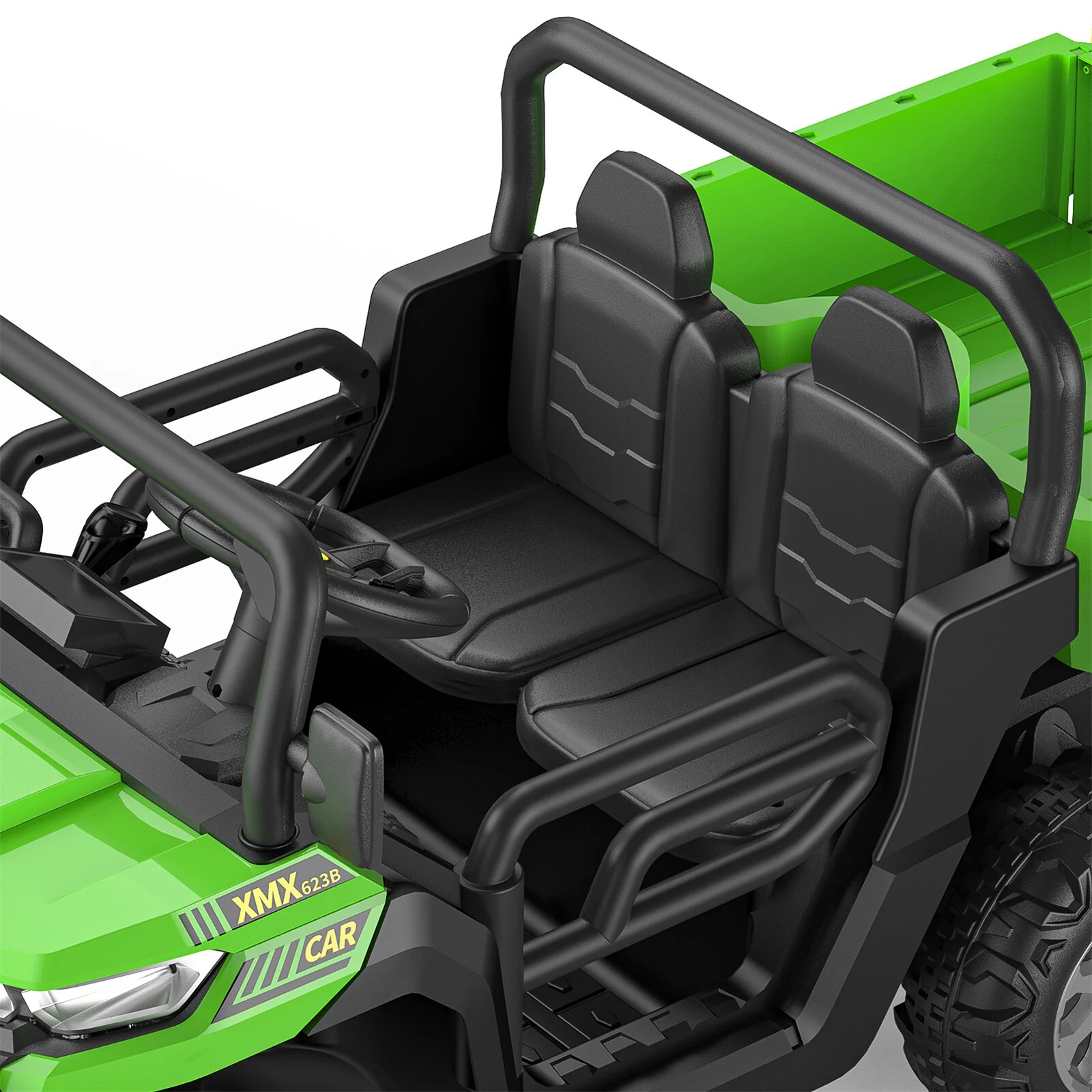 24V Electric 2-Seater Kids Ride-On Dump Truck with Remote Control - Image 18