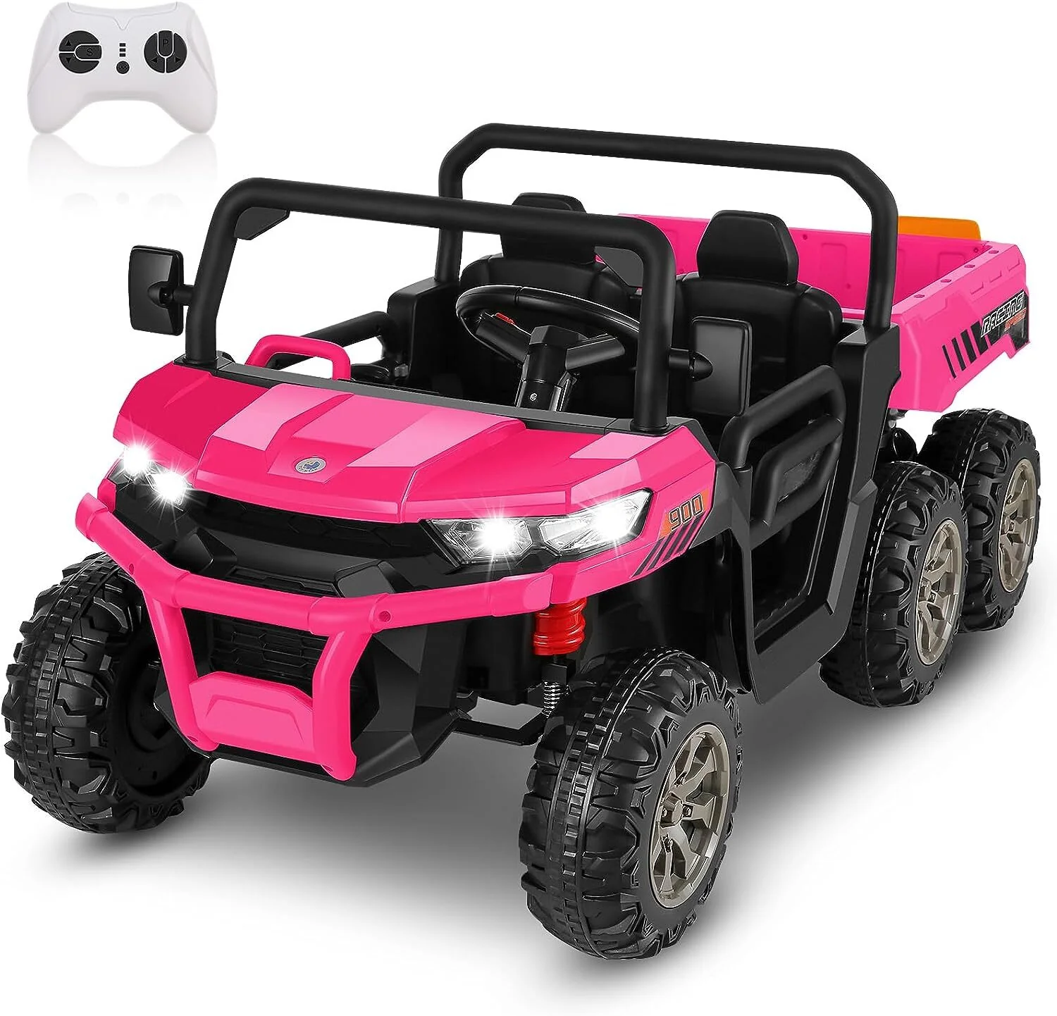 2-Seater 24V 300W Electric Ride-On Car for Kids with 4WD and Remote Control - Image 18