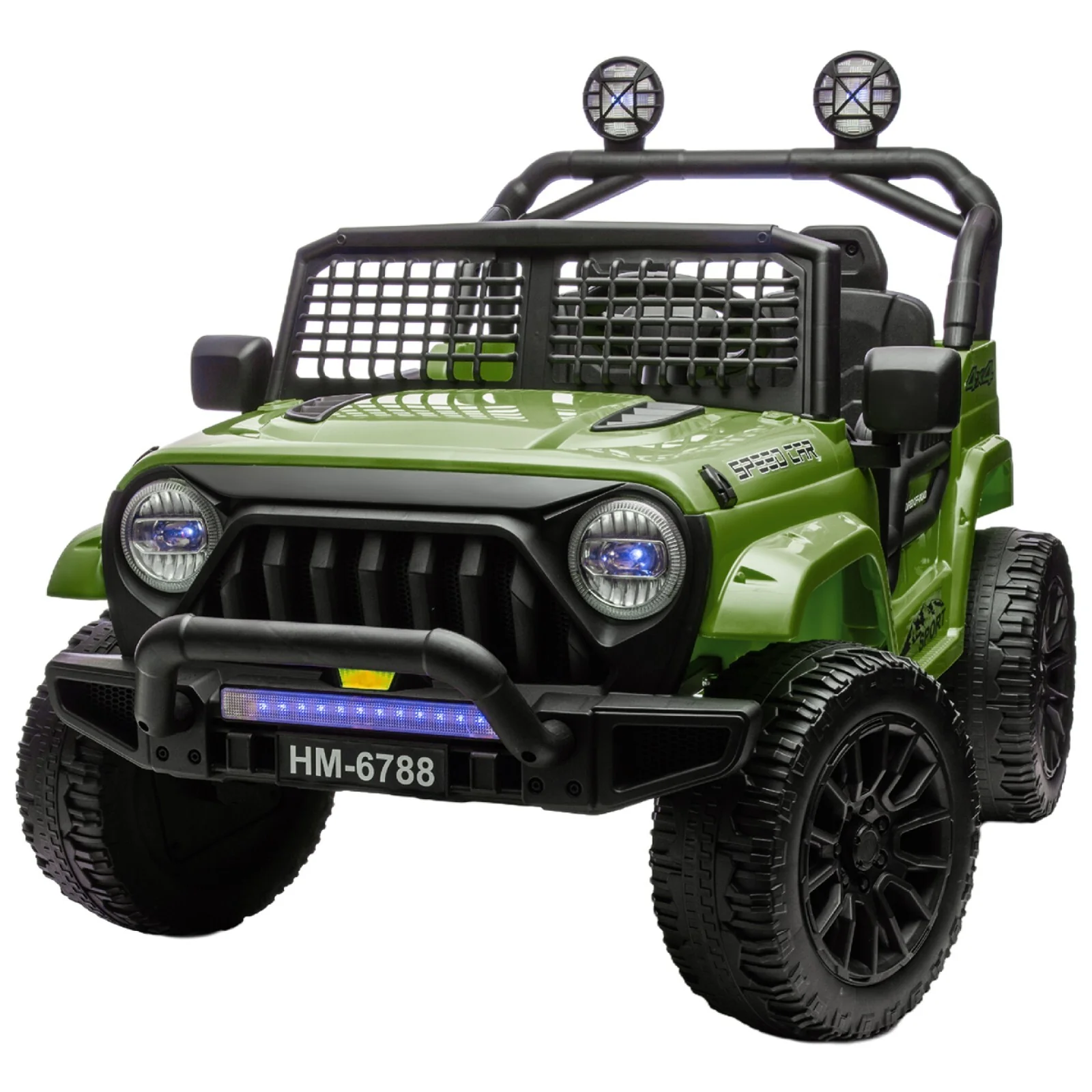 2-Seater 24V Kids Electric Jeep Car Truck with Remote Control, 6mph Battery-Powered Ride-On - Image 7