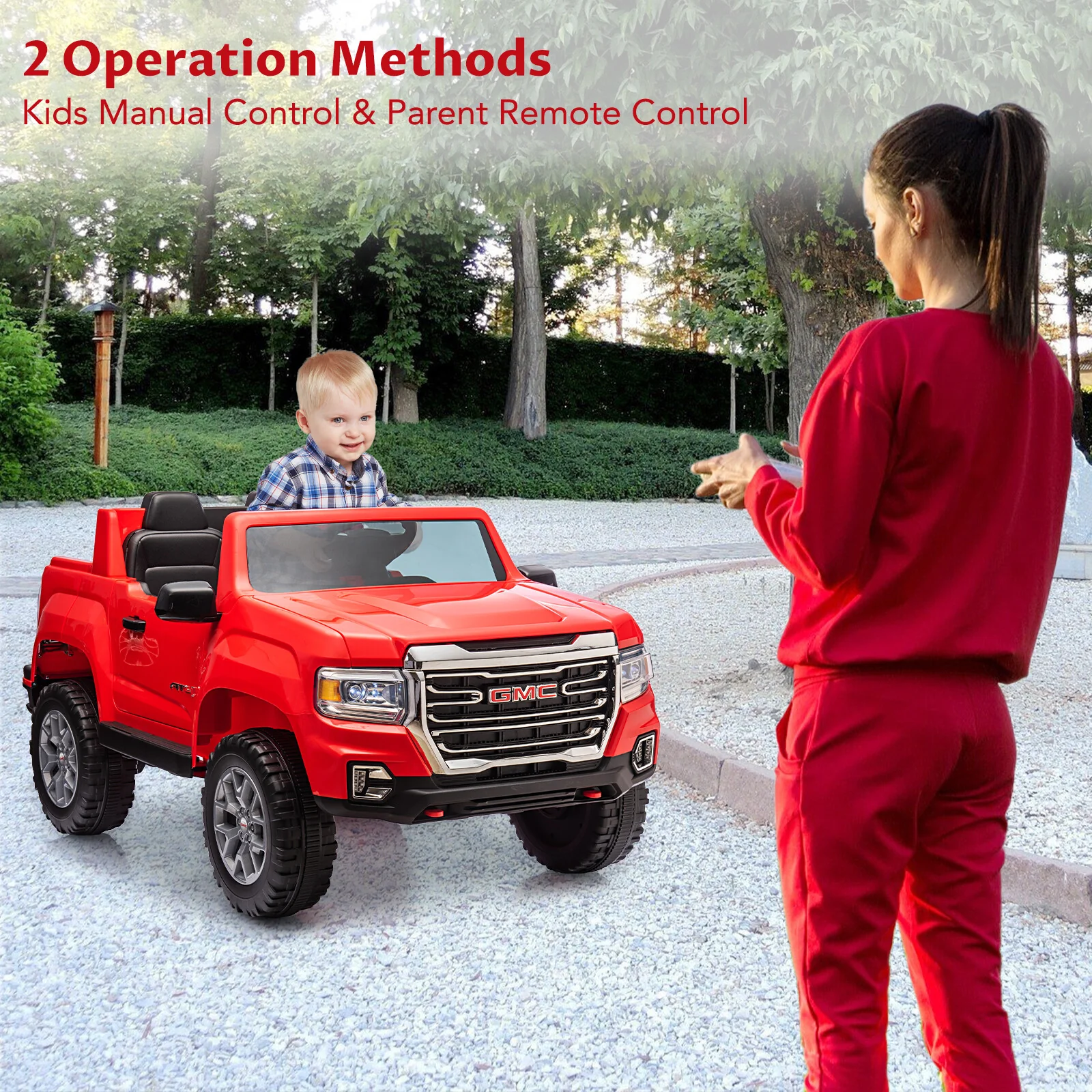 2-Seater Electric Ride-On Truck Car with 24V Battery and Dual 200W Motors - Image 8