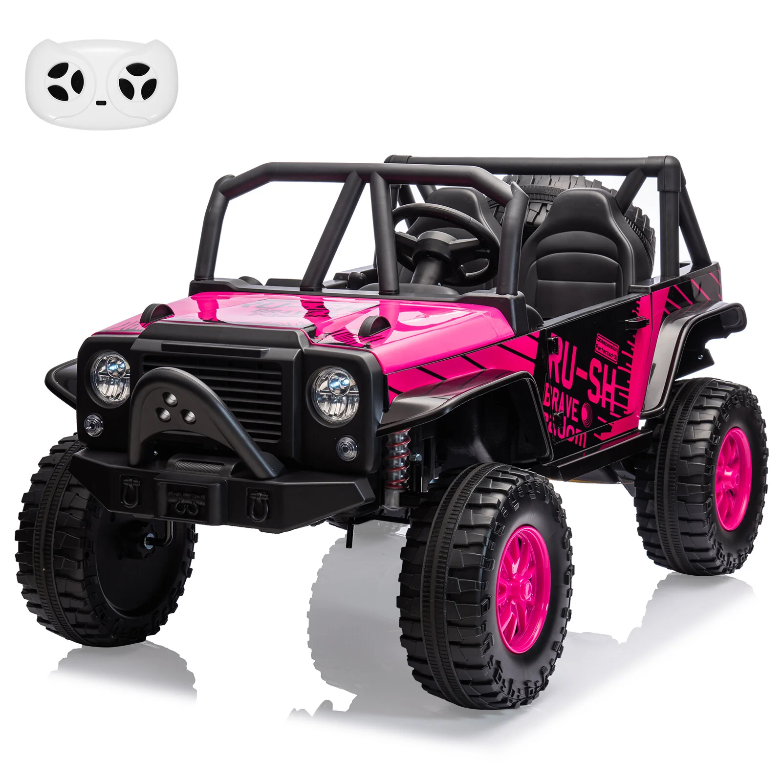 2-Seater Electric Ride-On Truck Car with 24V Battery and Remote Control - Image 20