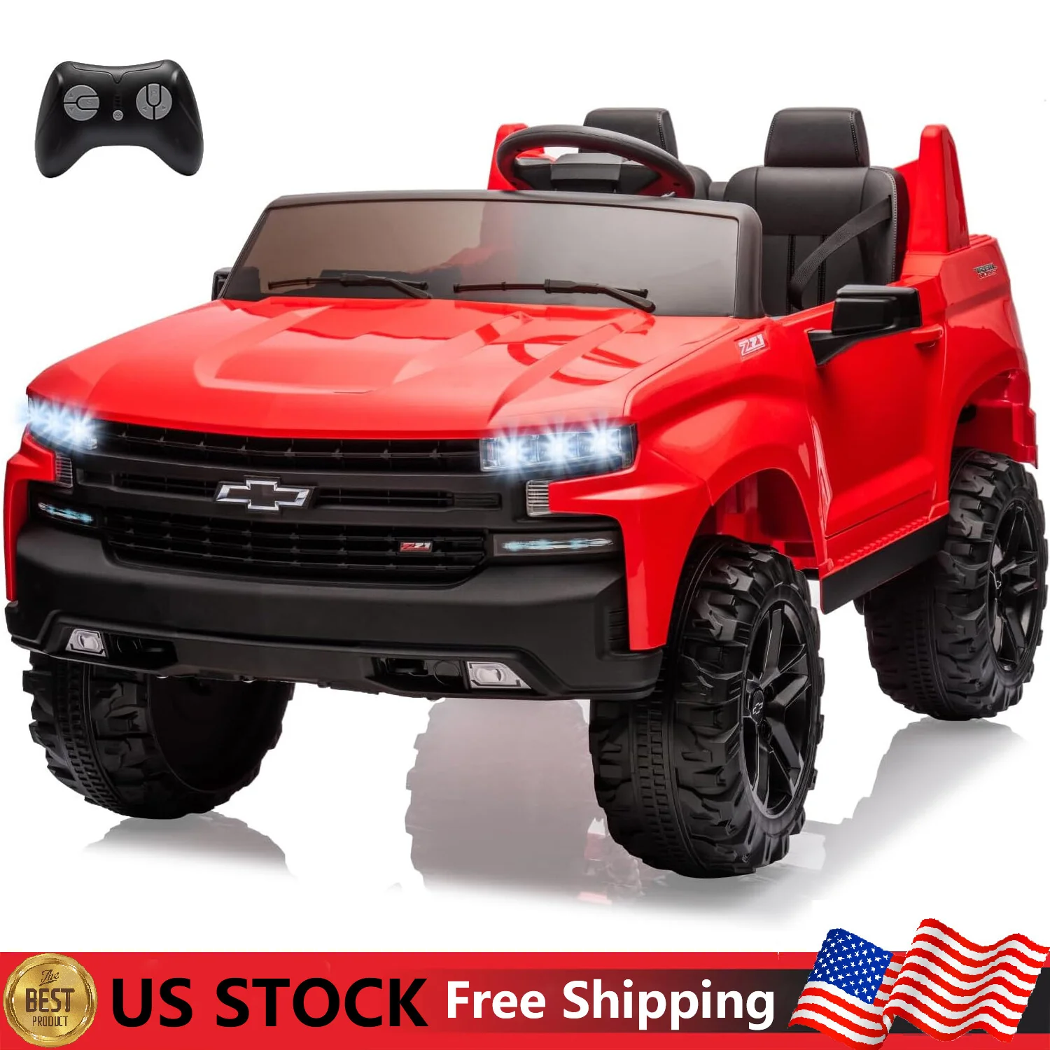 2-Seater Electric Ride-On Truck for Kids 24V Battery Powered Toy Car - Image 13