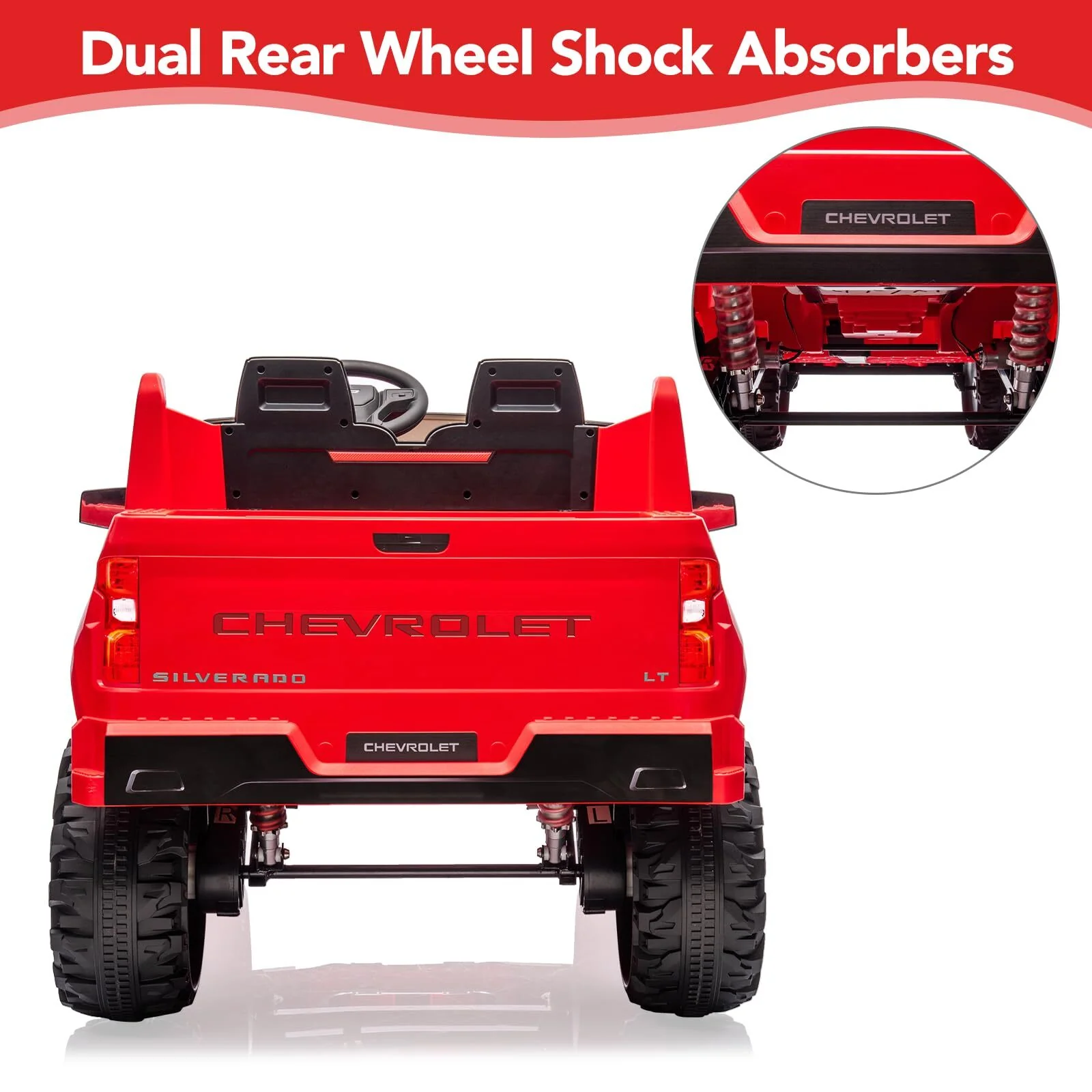 2-Seater Electric Ride-On Truck for Kids 24V Battery Powered Toy Car - Image 8