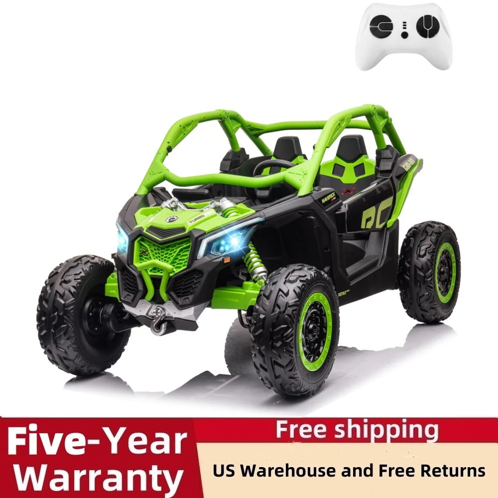2-Seater Licensed Electric Can-Am Off-Road 4WD Ride-On UTV Car for Kids - Image 9